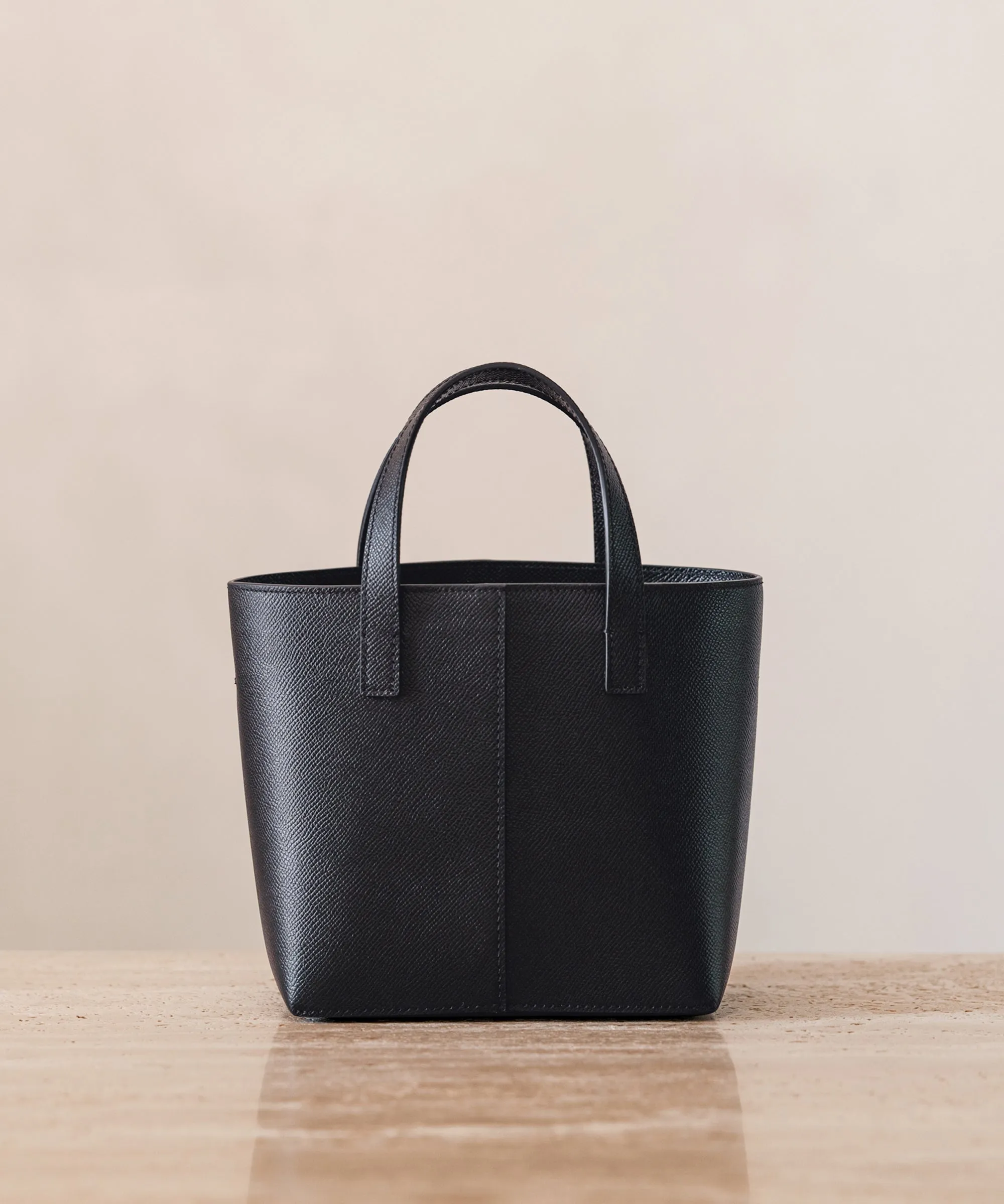 Mini Leather Tote