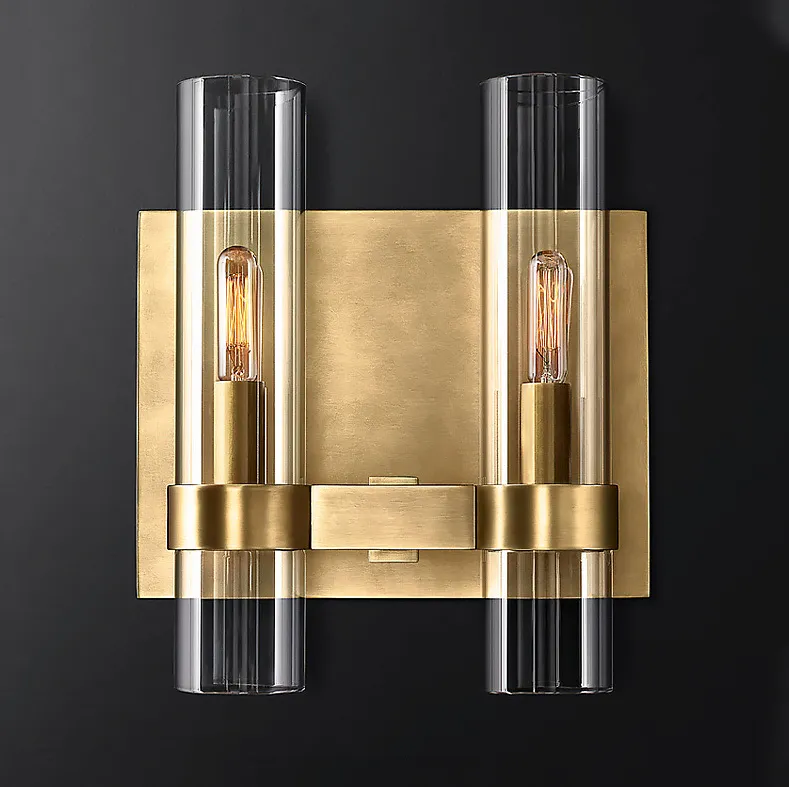 Modern Brass Wall Light