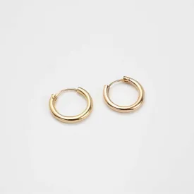 Molto Mini Hoops in 9K Gold