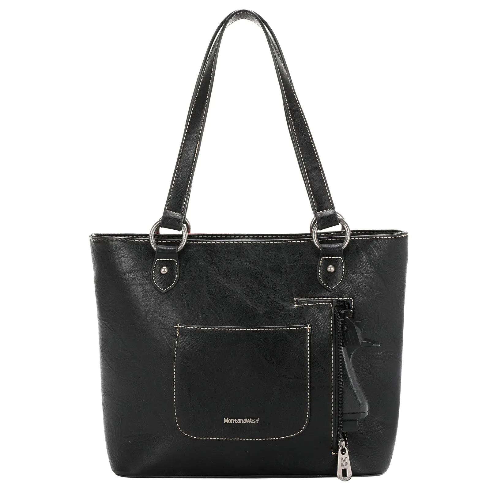 Montana West Whipstitch Colorblock Concealed Carry Tote