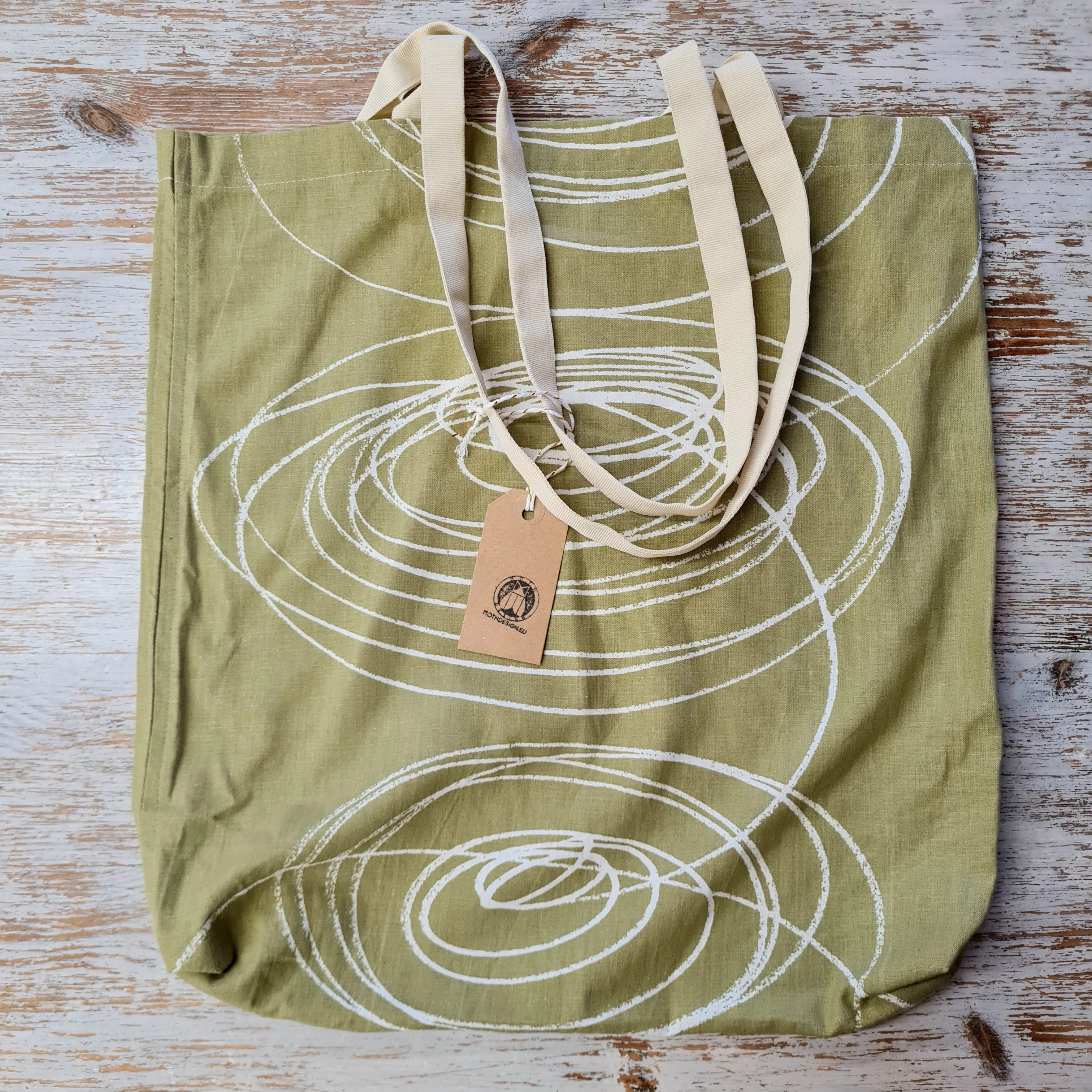 Mothdesign Tote Bag-simple