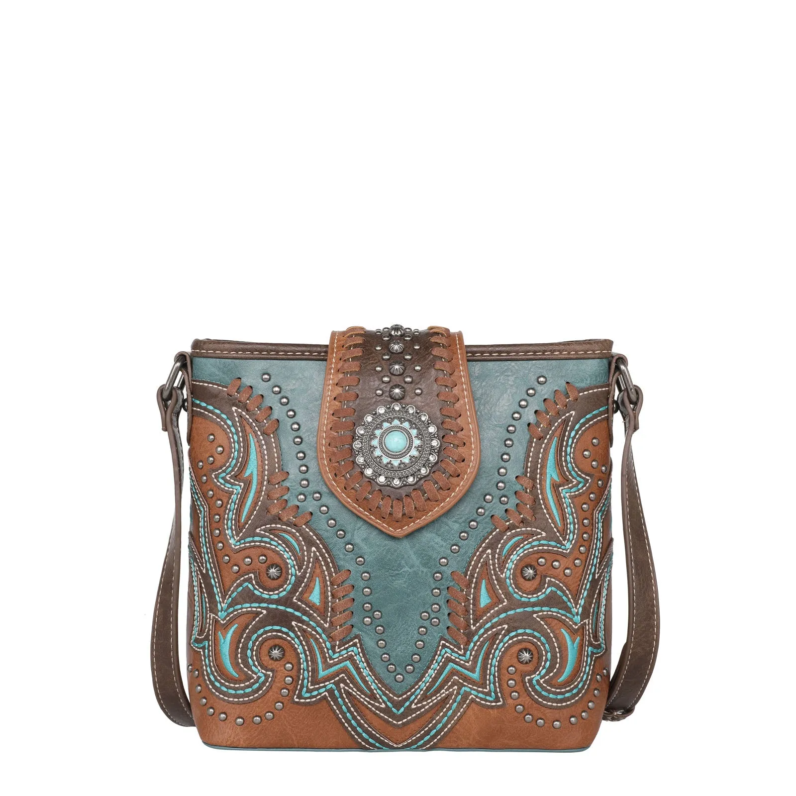 MW1144G-9360 Montana West Cut-out Collection Concealed Carry Crossbody