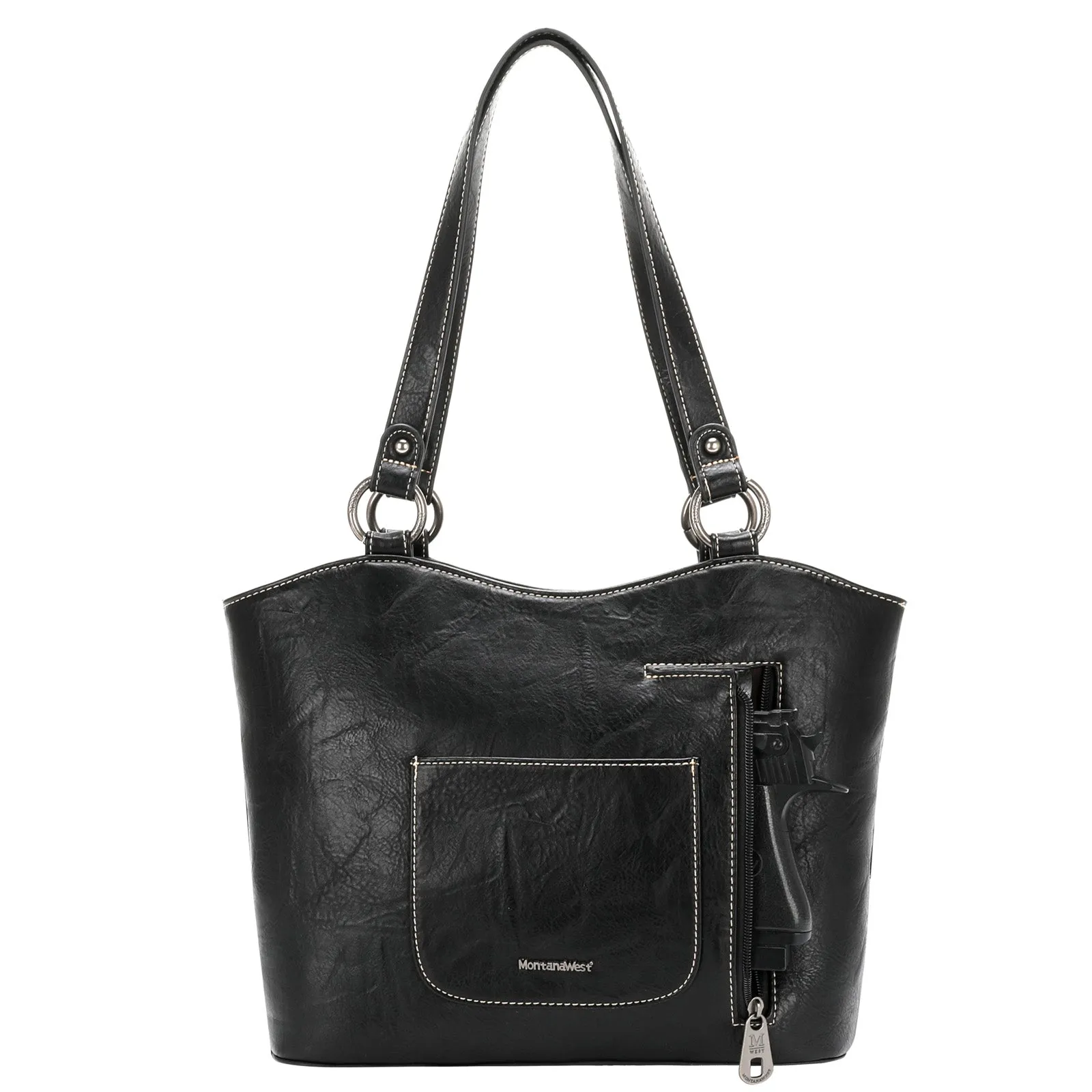 MW1149G-8317 Montana West Fringe Collection Concealed Carry Tote