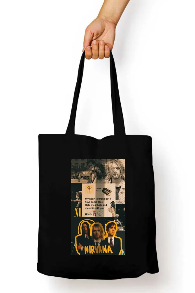 Nirvana Inspired Tote Bag