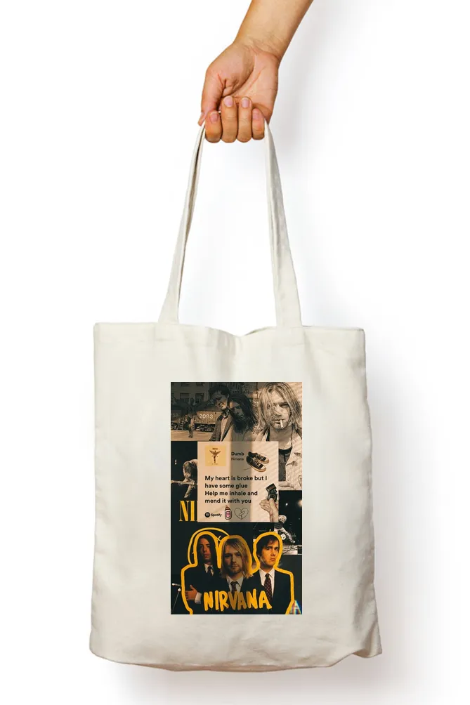 Nirvana Inspired Tote Bag