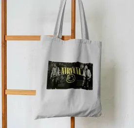 Nirvana Poster Tote Bag