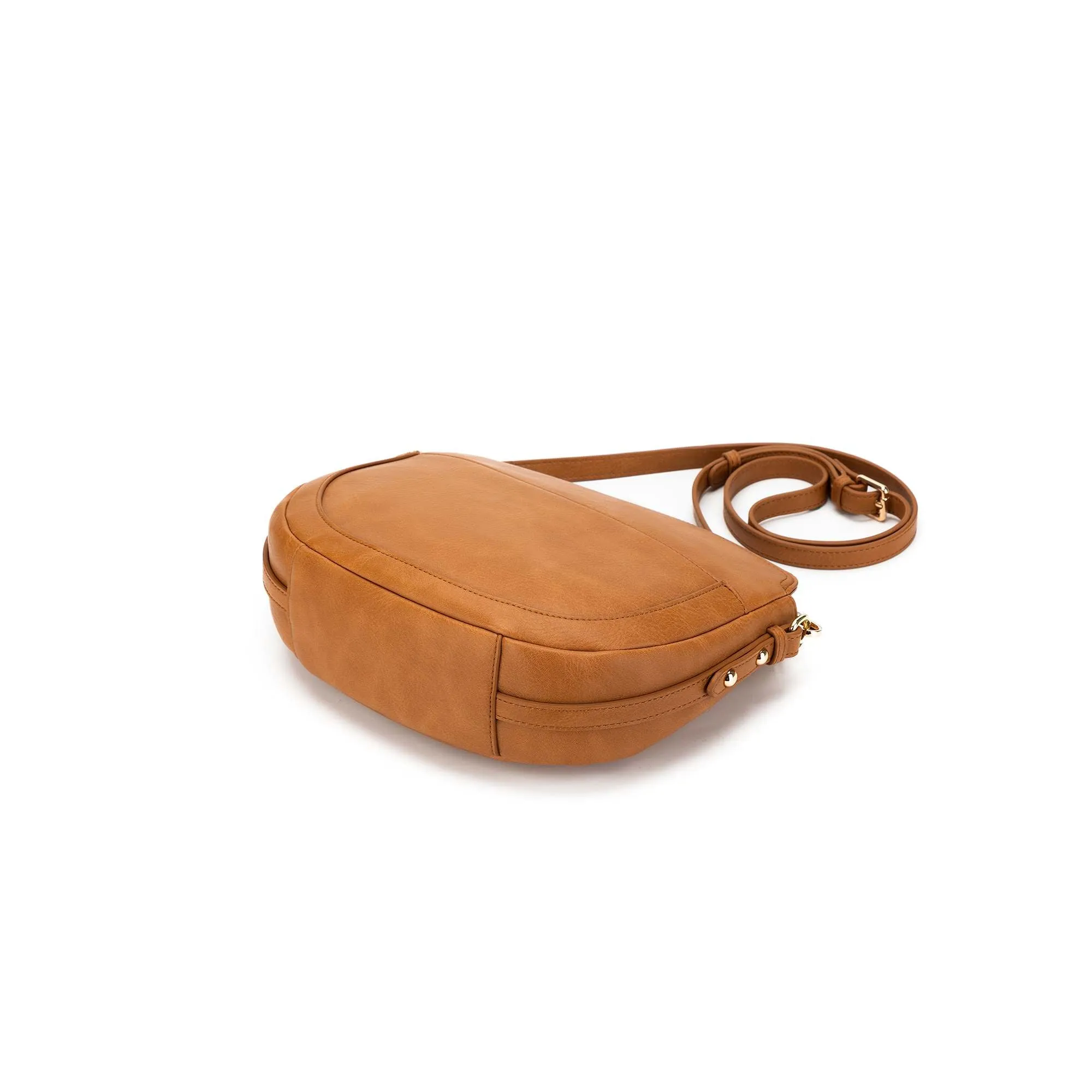 Paris Tan Crossbody Bag