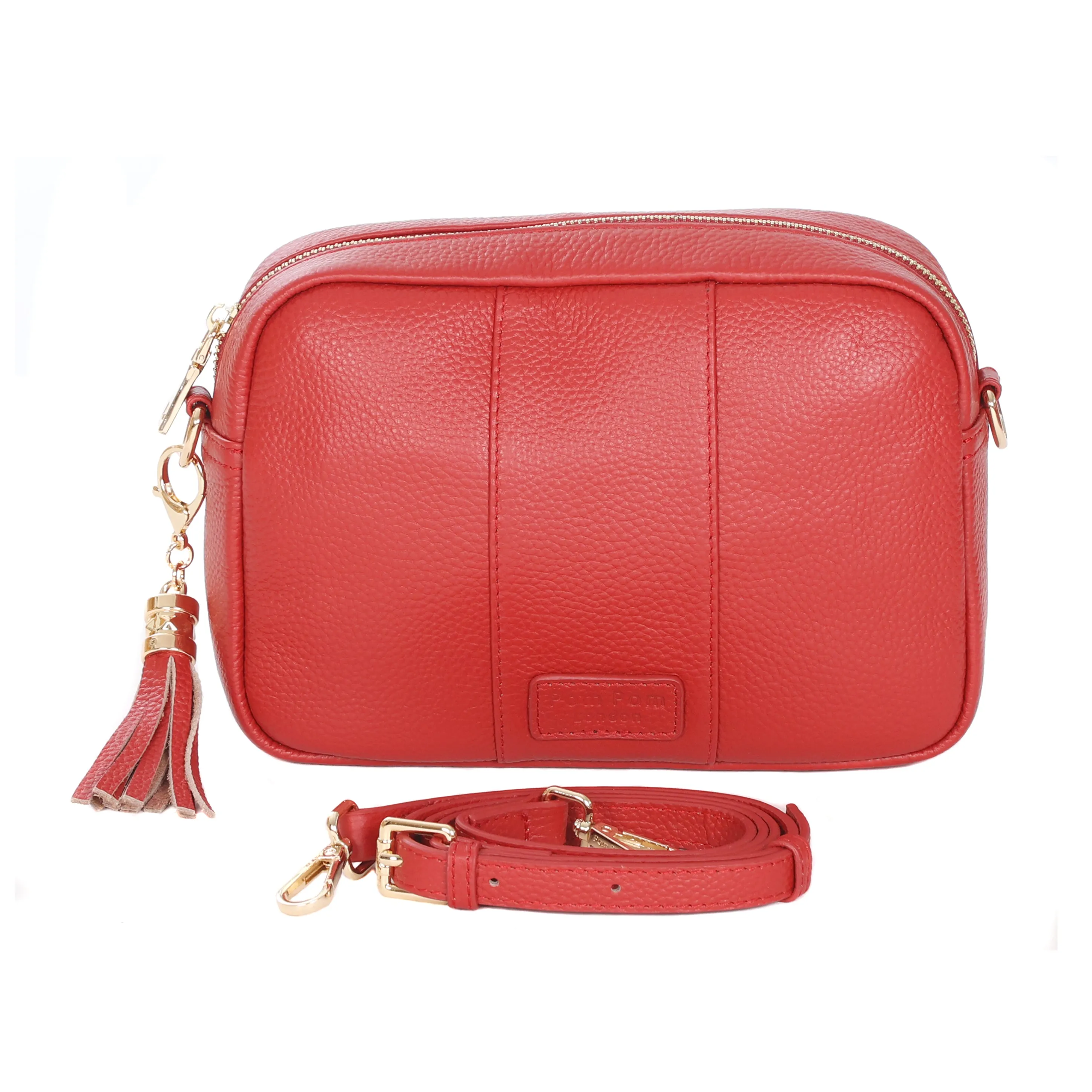 Pom Pom London City Bag Chilli Red