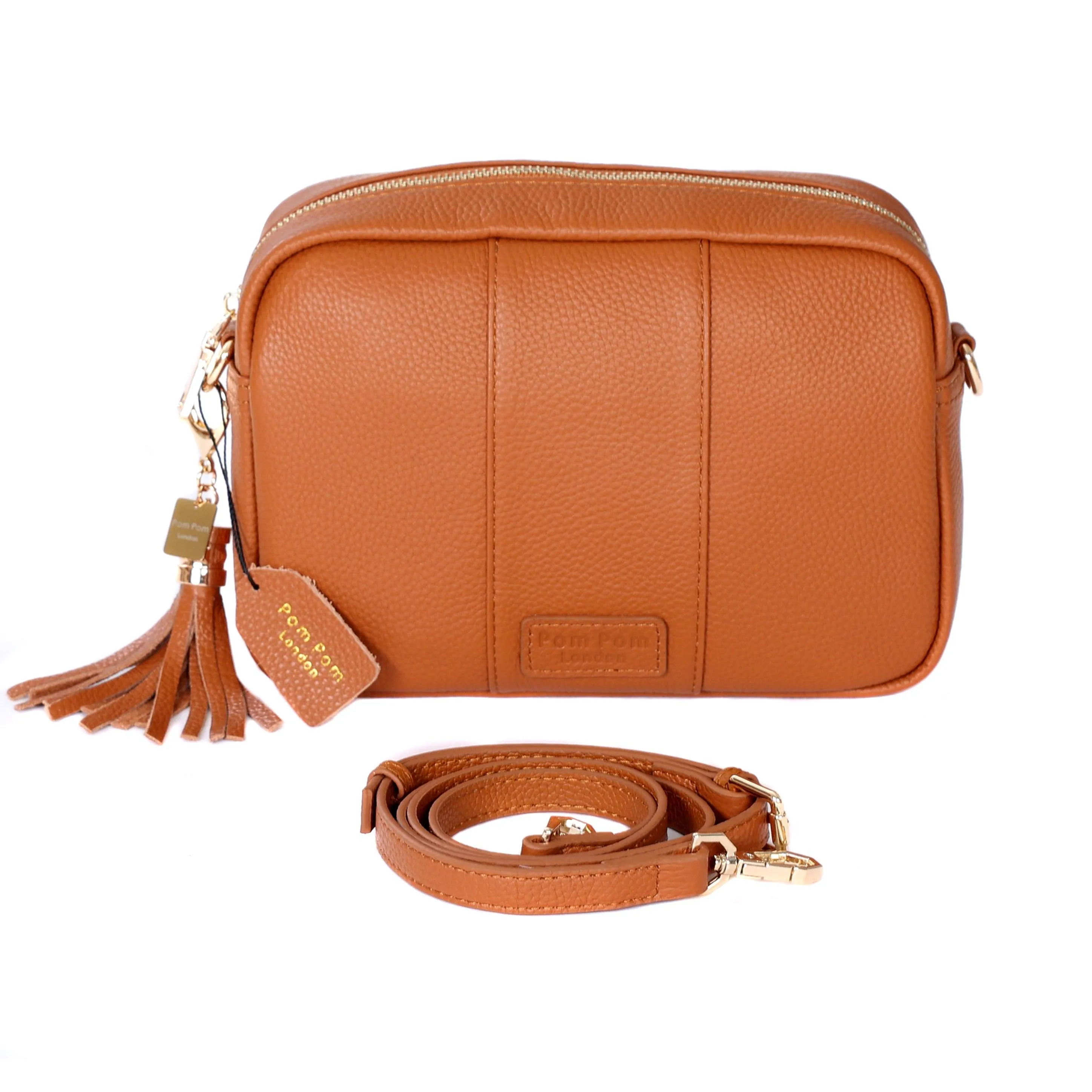 Pom Pom London City Bag Tan