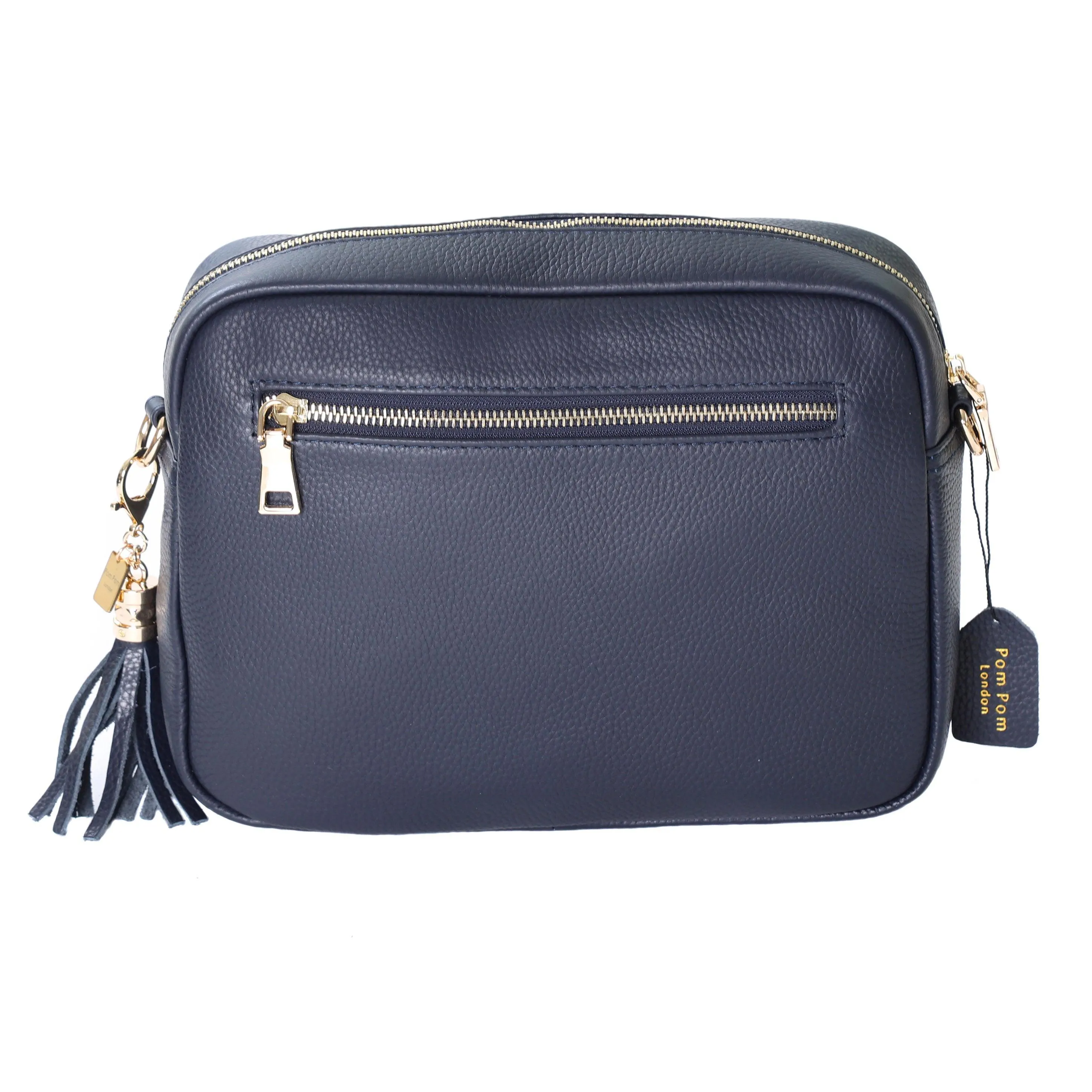 Pom Pom London City Plus Bag Navy