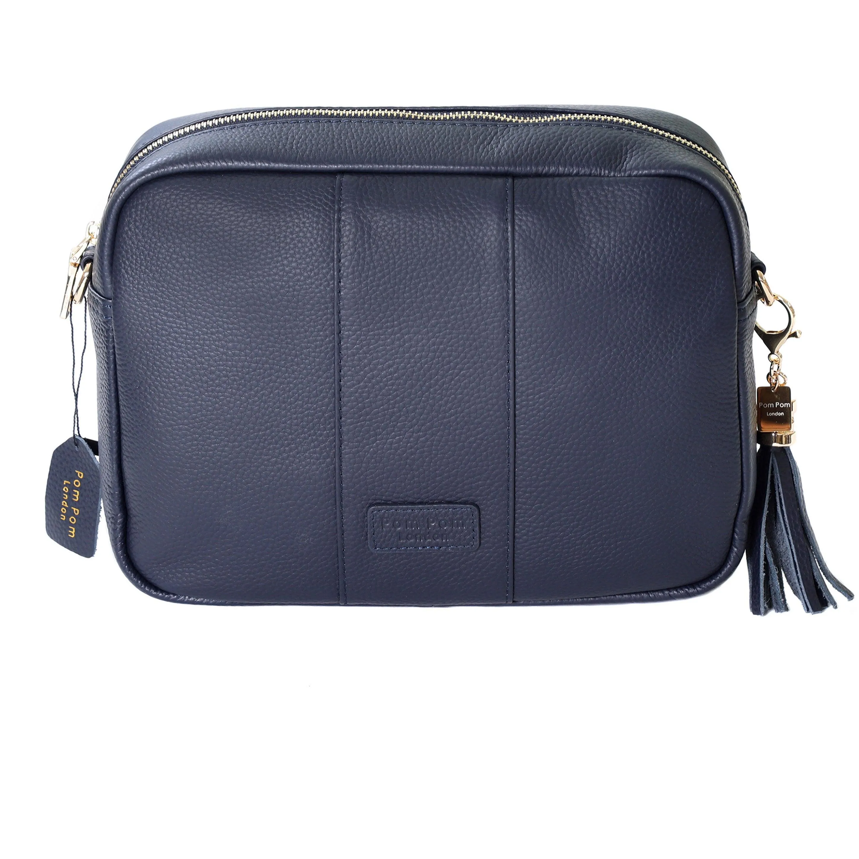 Pom Pom London City Plus Bag Navy