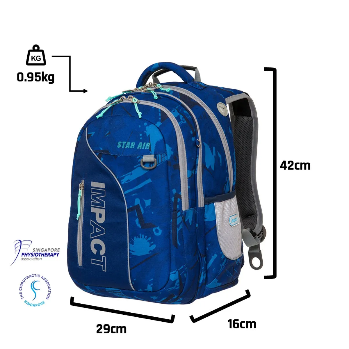 Posture Correction Ergonomic Backpack, IM-00303