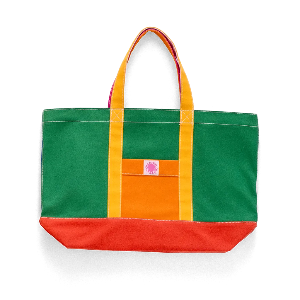 "Big Sur" Zippered Tote (BS190011Z)