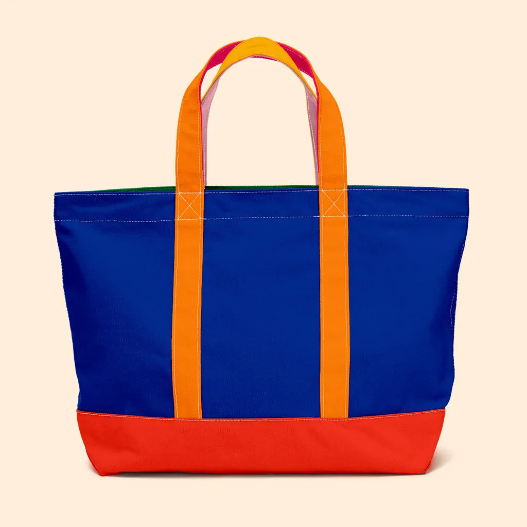 "Big Sur" Zippered Tote (BS190011Z)