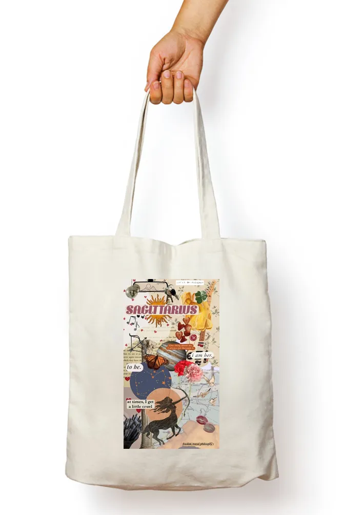 Sagittarius Zodiac Tote Bag