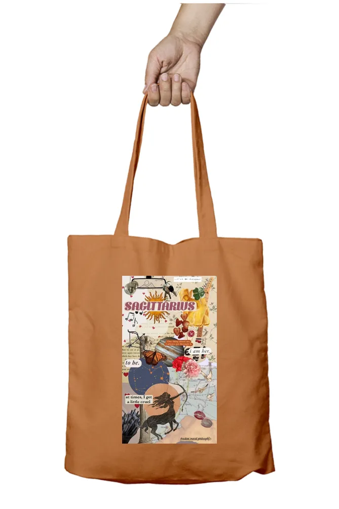 Sagittarius Zodiac Tote Bag