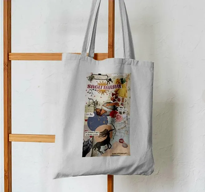 Sagittarius Zodiac Tote Bag