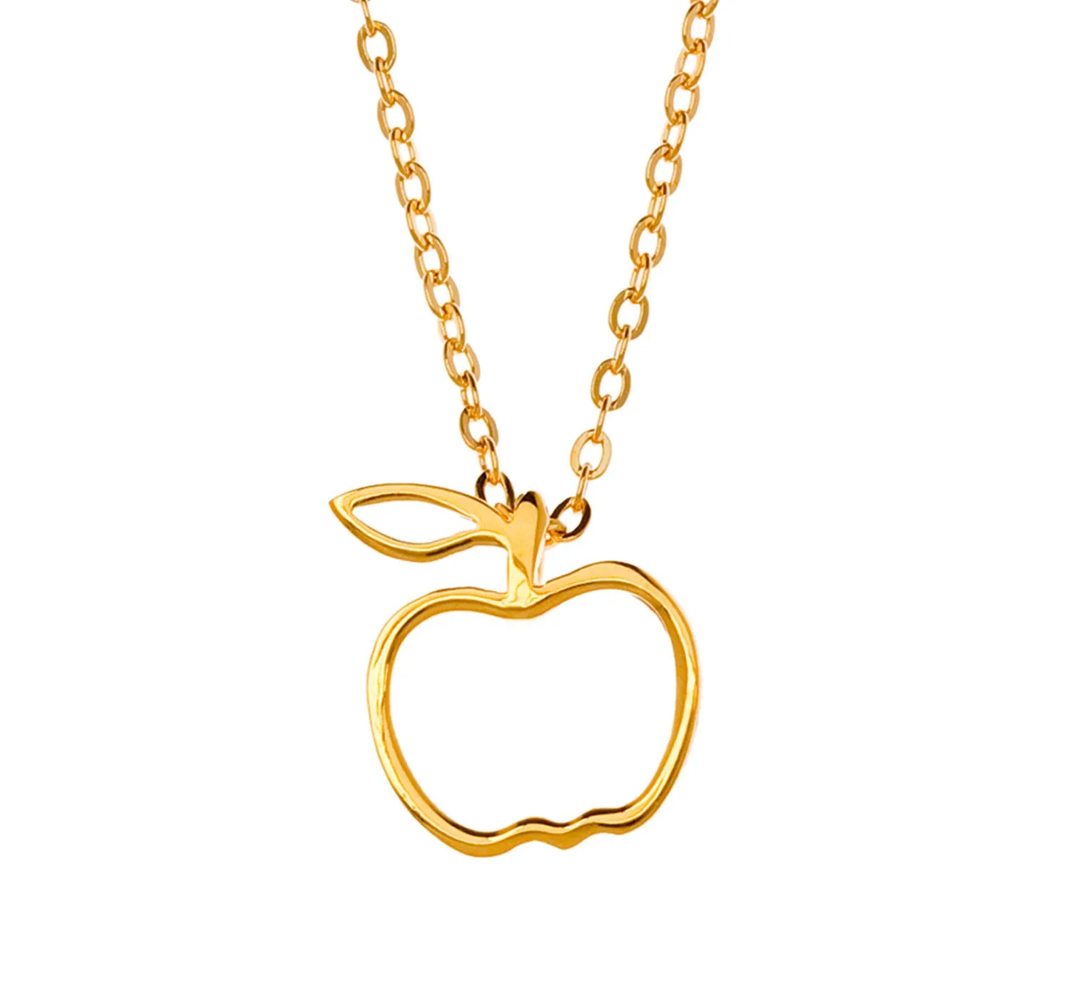 Samantha Faye Small Apple Pendant Necklace