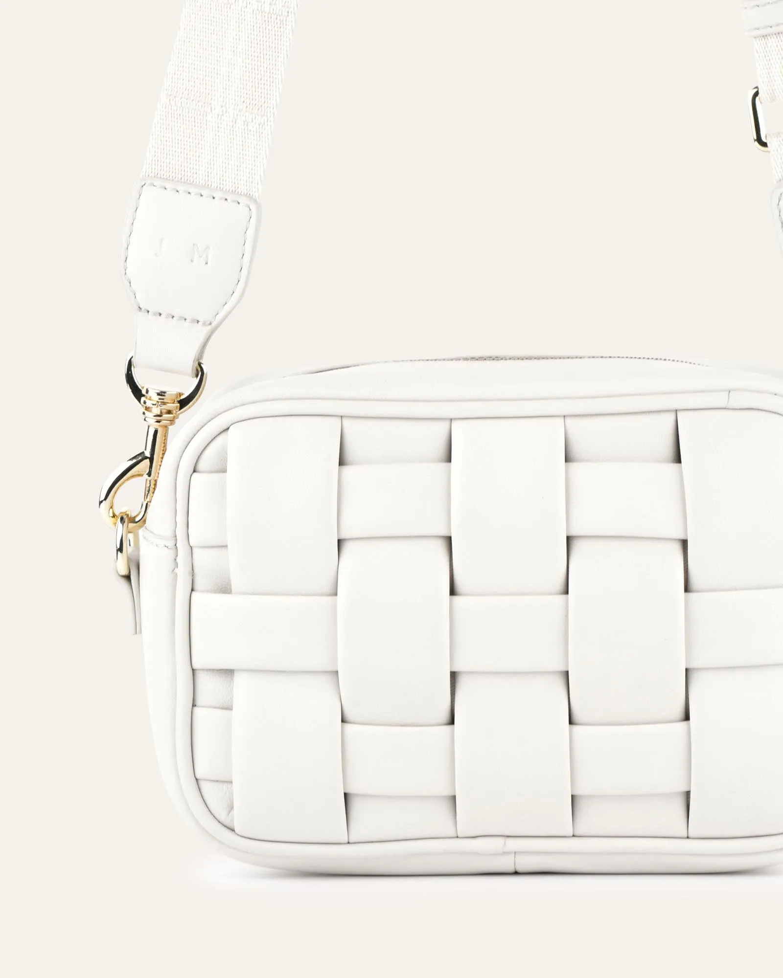 SCARLETT CROSS BODY BAG OFF WHITE LEATHER