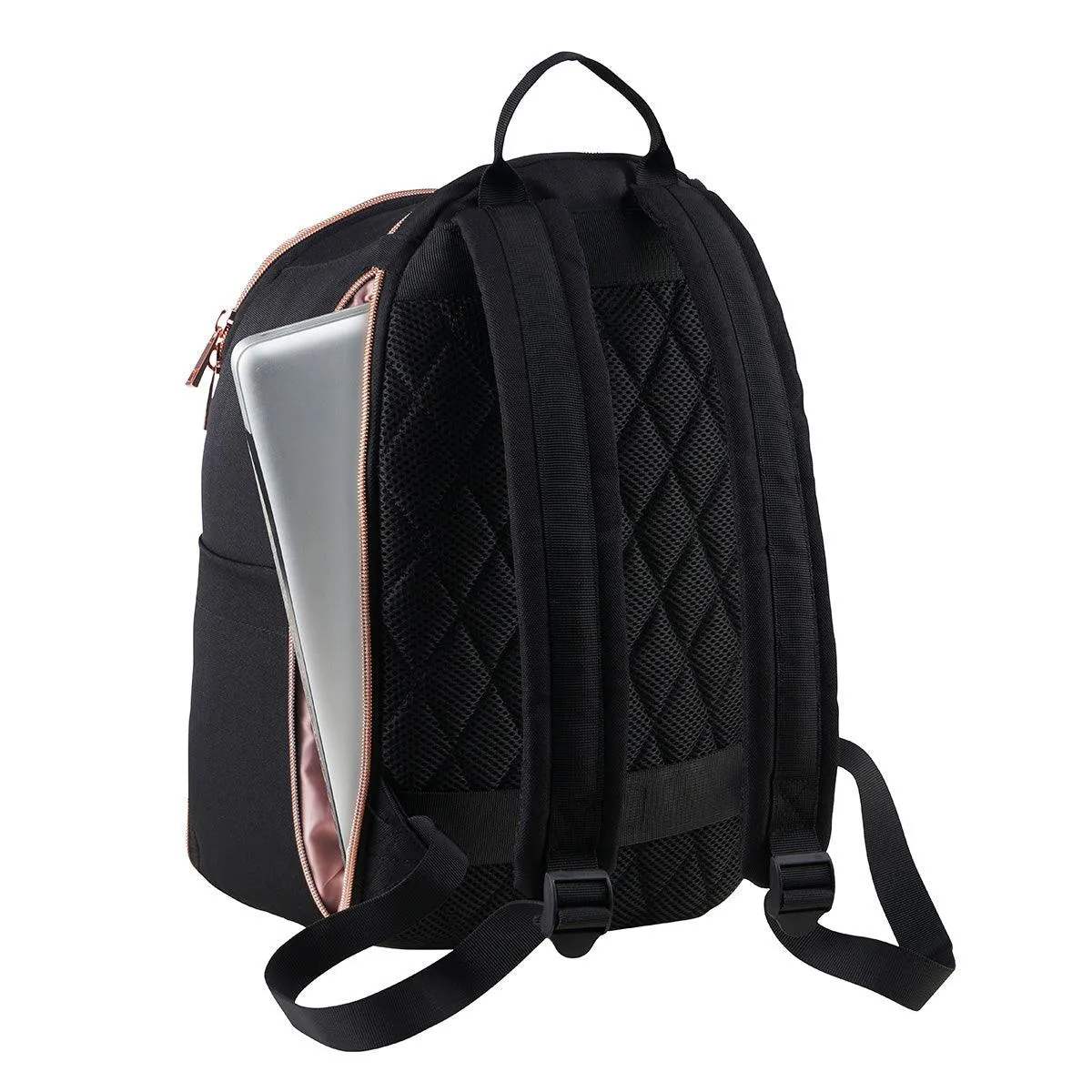 Seville Suitcase and Travel Hack Backpack - Black