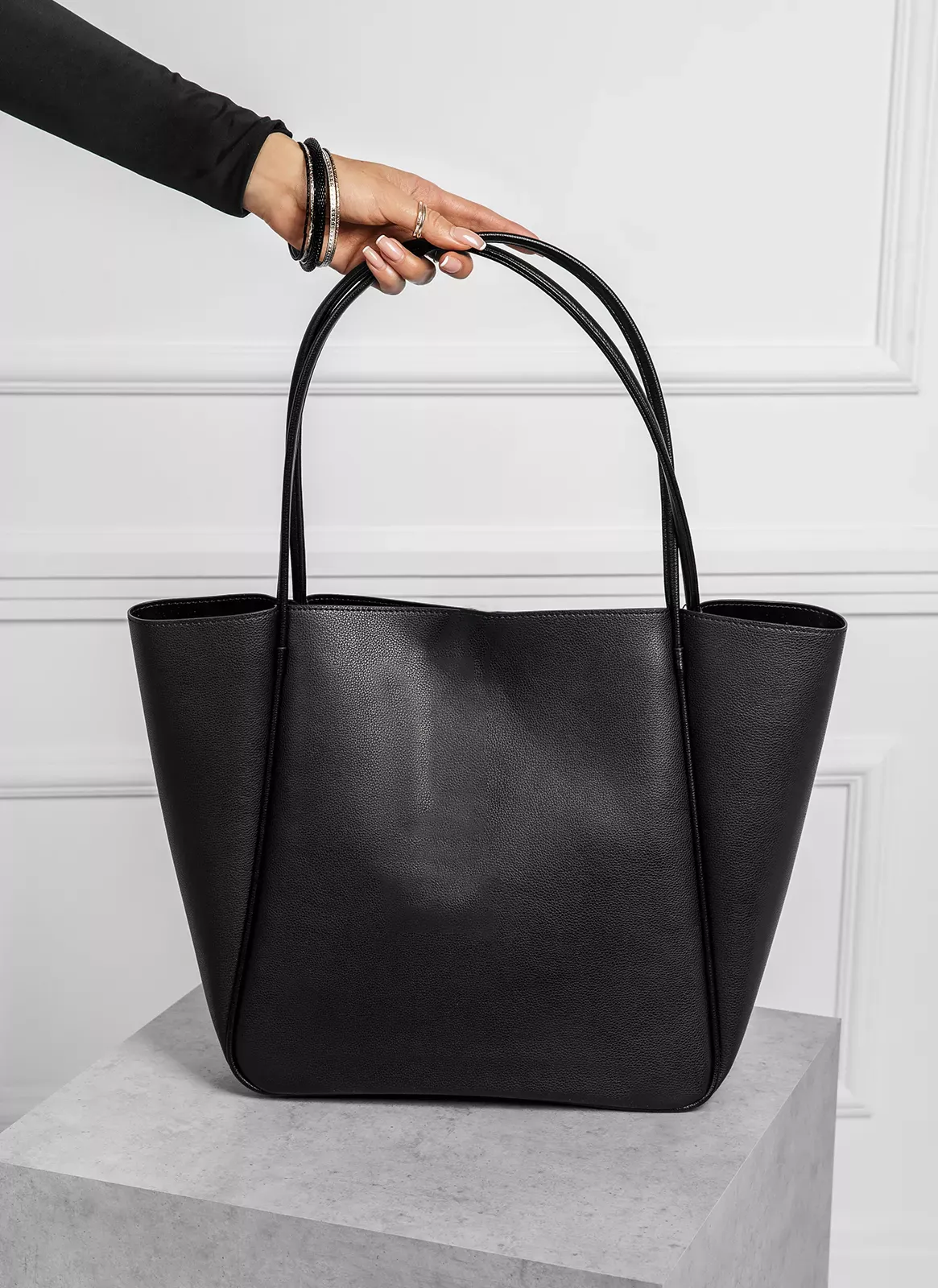 Shein Inspired - The World - Black Tote Bag