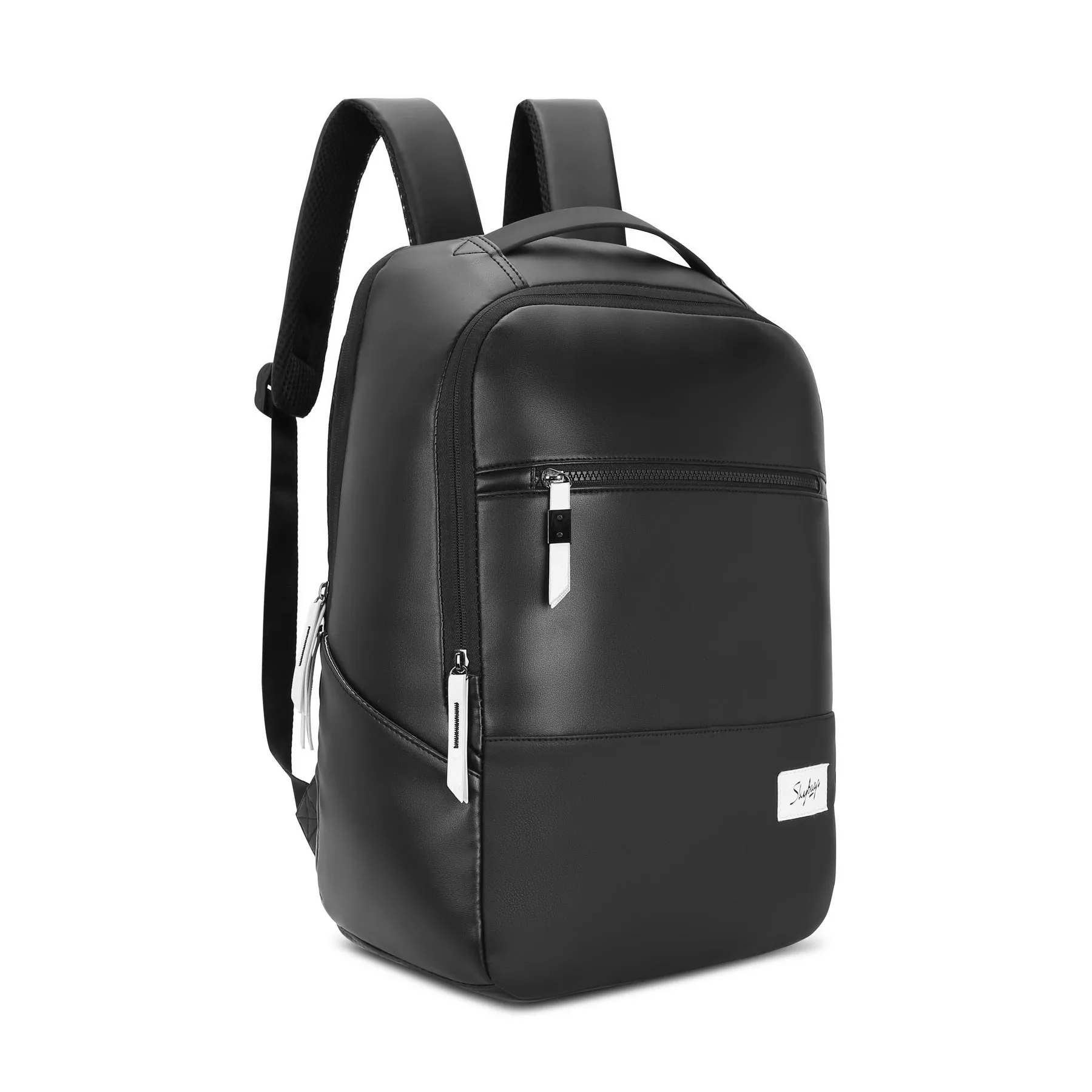 Skybags Ekoh Stylish Black Daypack – Versatile, Eco-Friendly Backpack for Travel and Daily Use