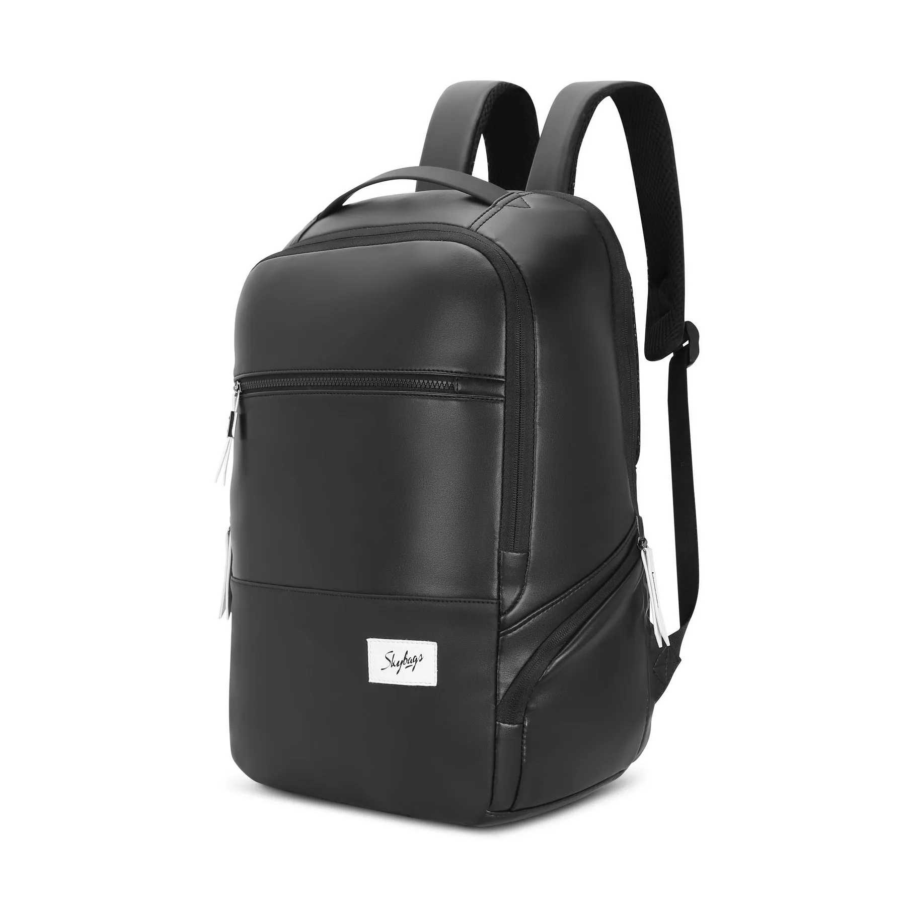 Skybags Ekoh Stylish Black Daypack – Versatile, Eco-Friendly Backpack for Travel and Daily Use