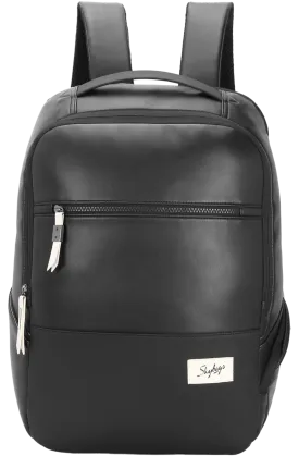 Skybags Ekoh Stylish Black Daypack – Versatile, Eco-Friendly Backpack for Travel and Daily Use