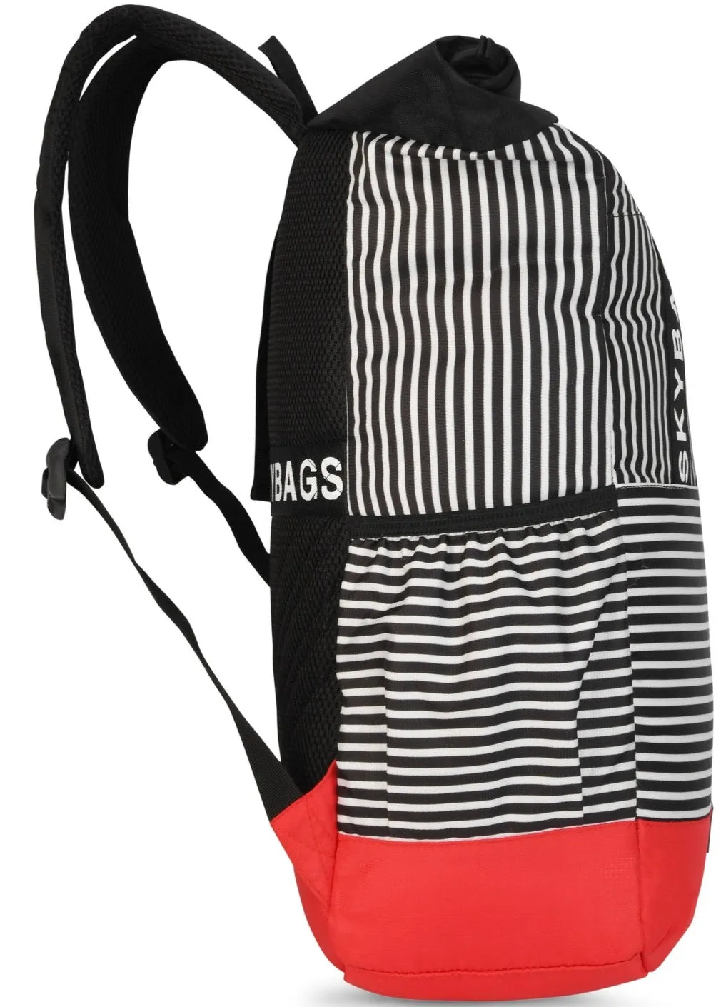 Skybags Grad Plus Laptop Backpack (Red Black)