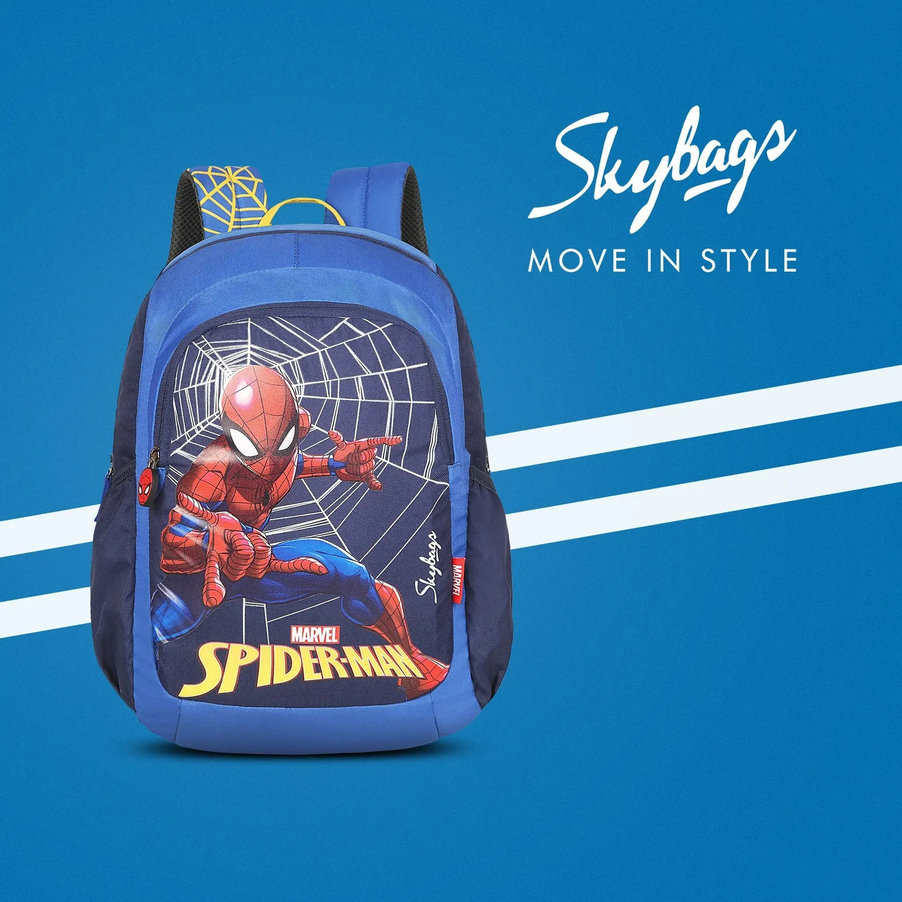 Skybags Marvel Champ 01 (Blue)