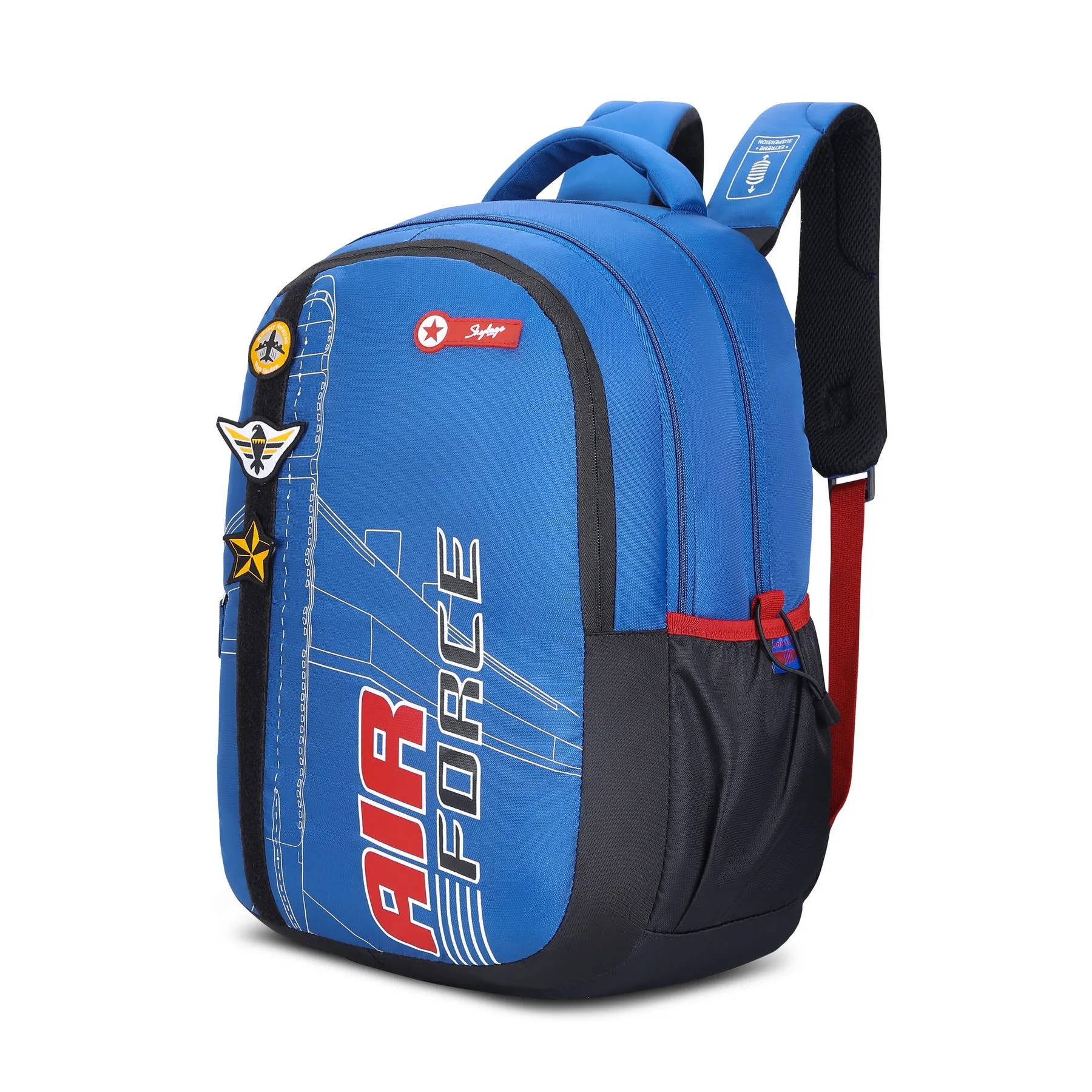 Skybags Maze Pro(Blue Black)