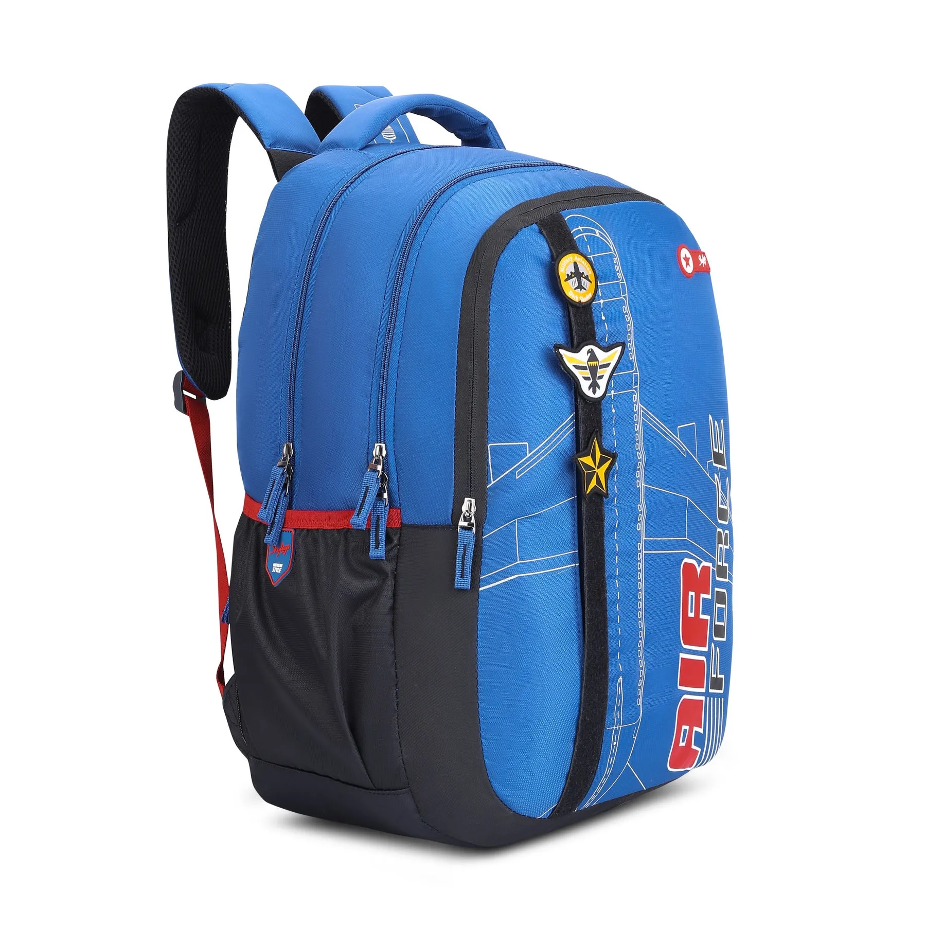 Skybags Maze Pro(Blue Black)