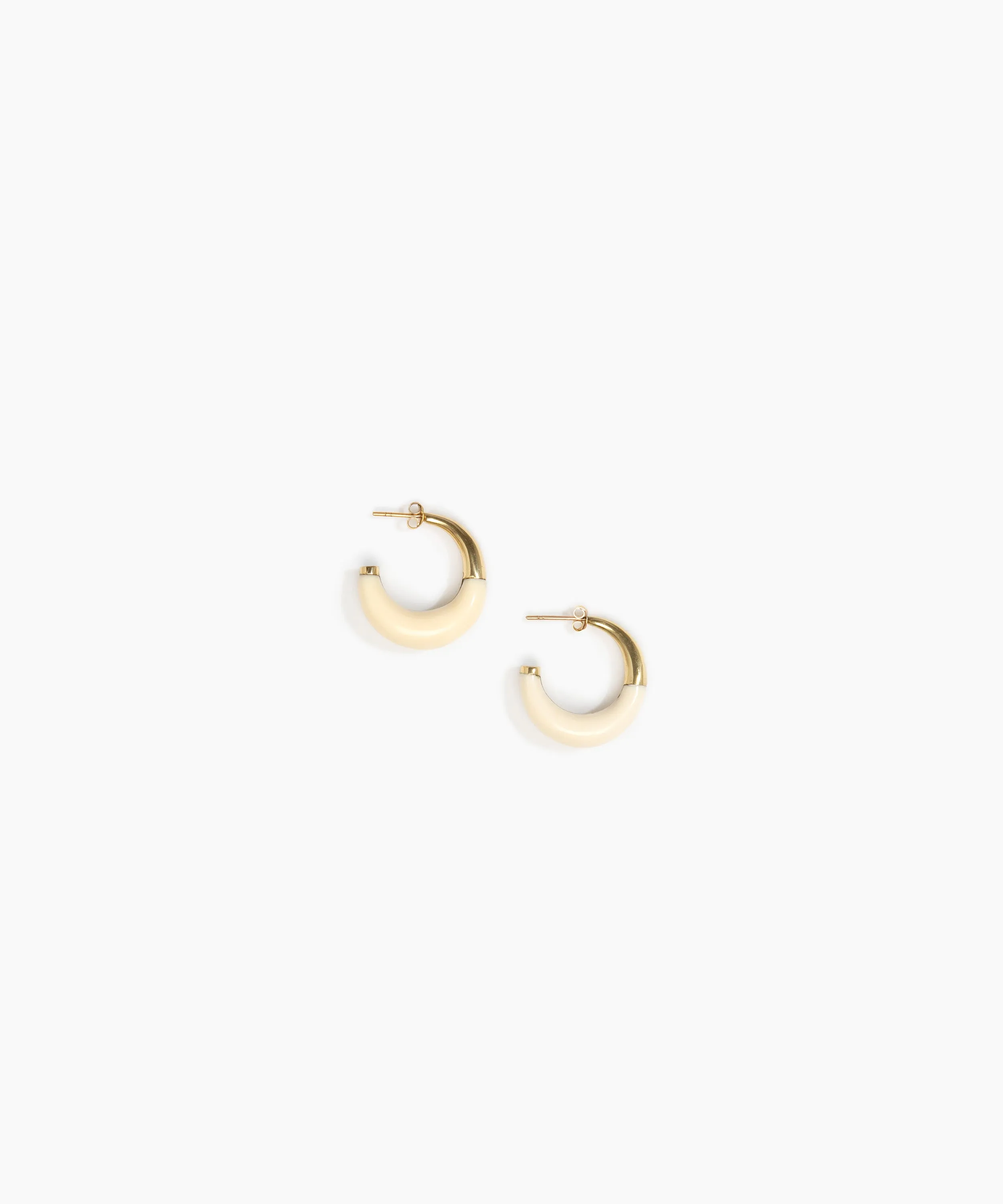 Small Horn Earrings