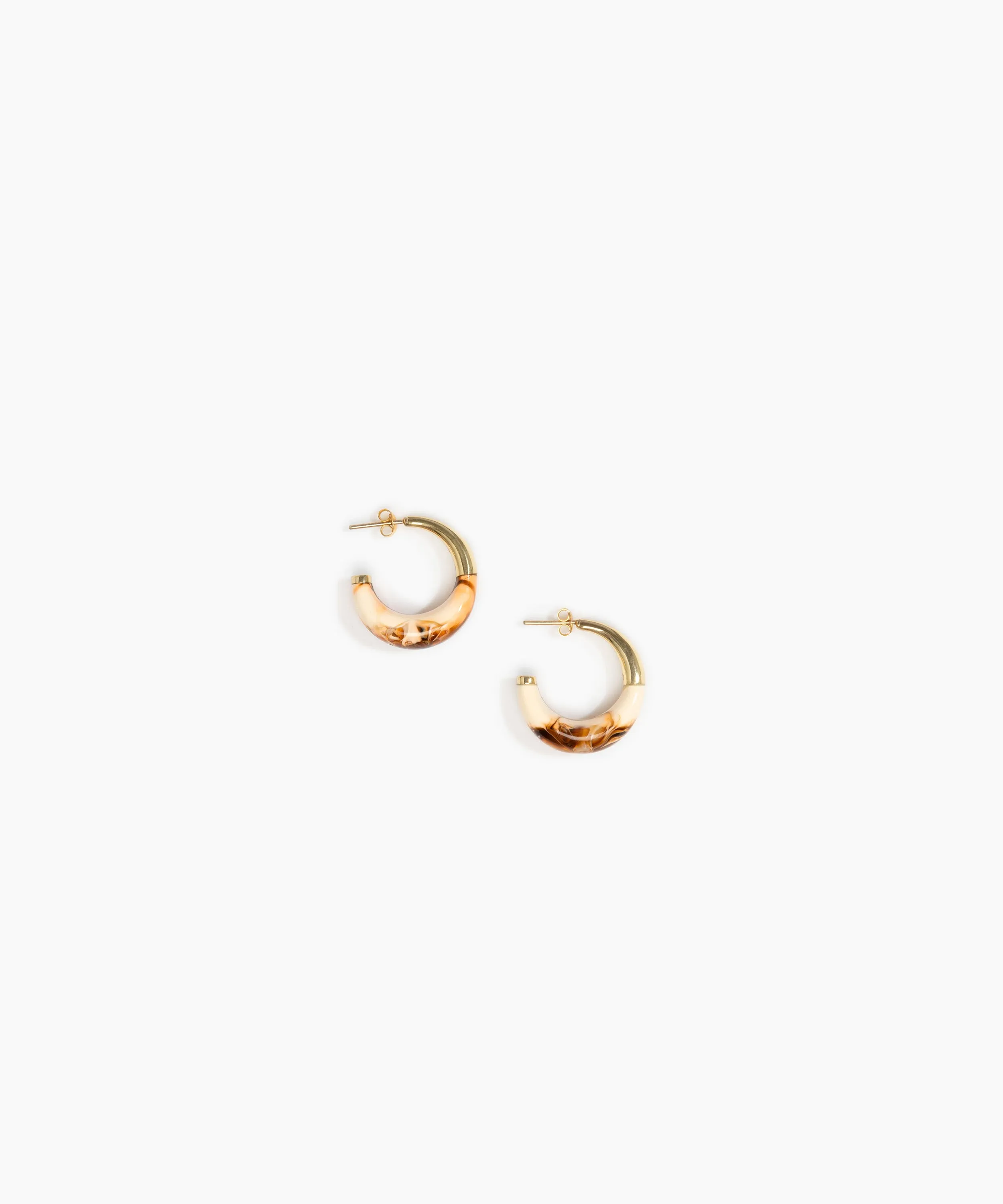 Small Horn Earrings