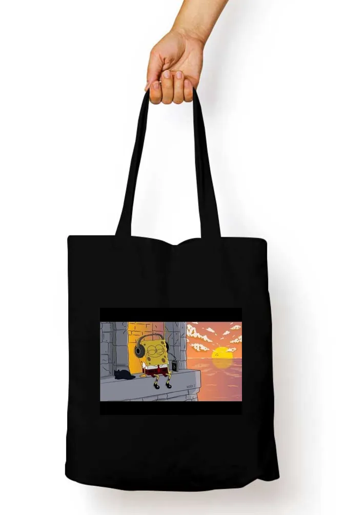 SpongeBob Pop Culture Tote Bag