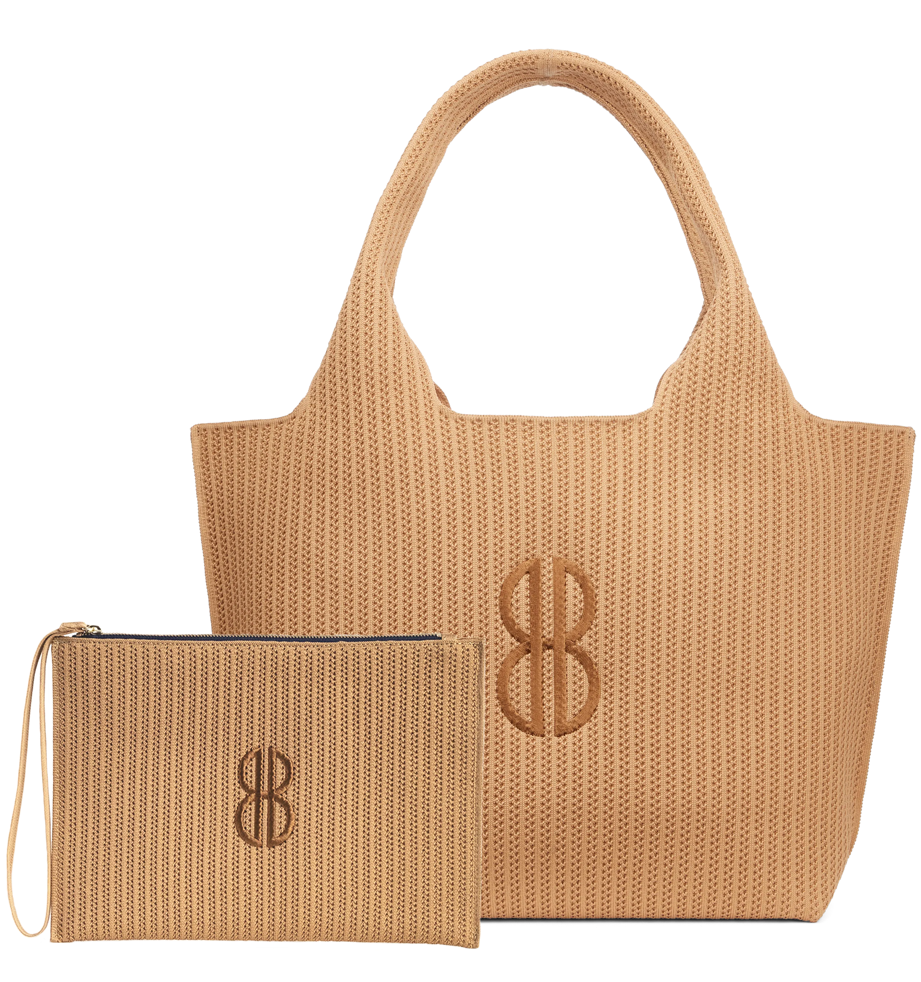 Sutton City Tote - Buckthorn Stripe Monogram - Large