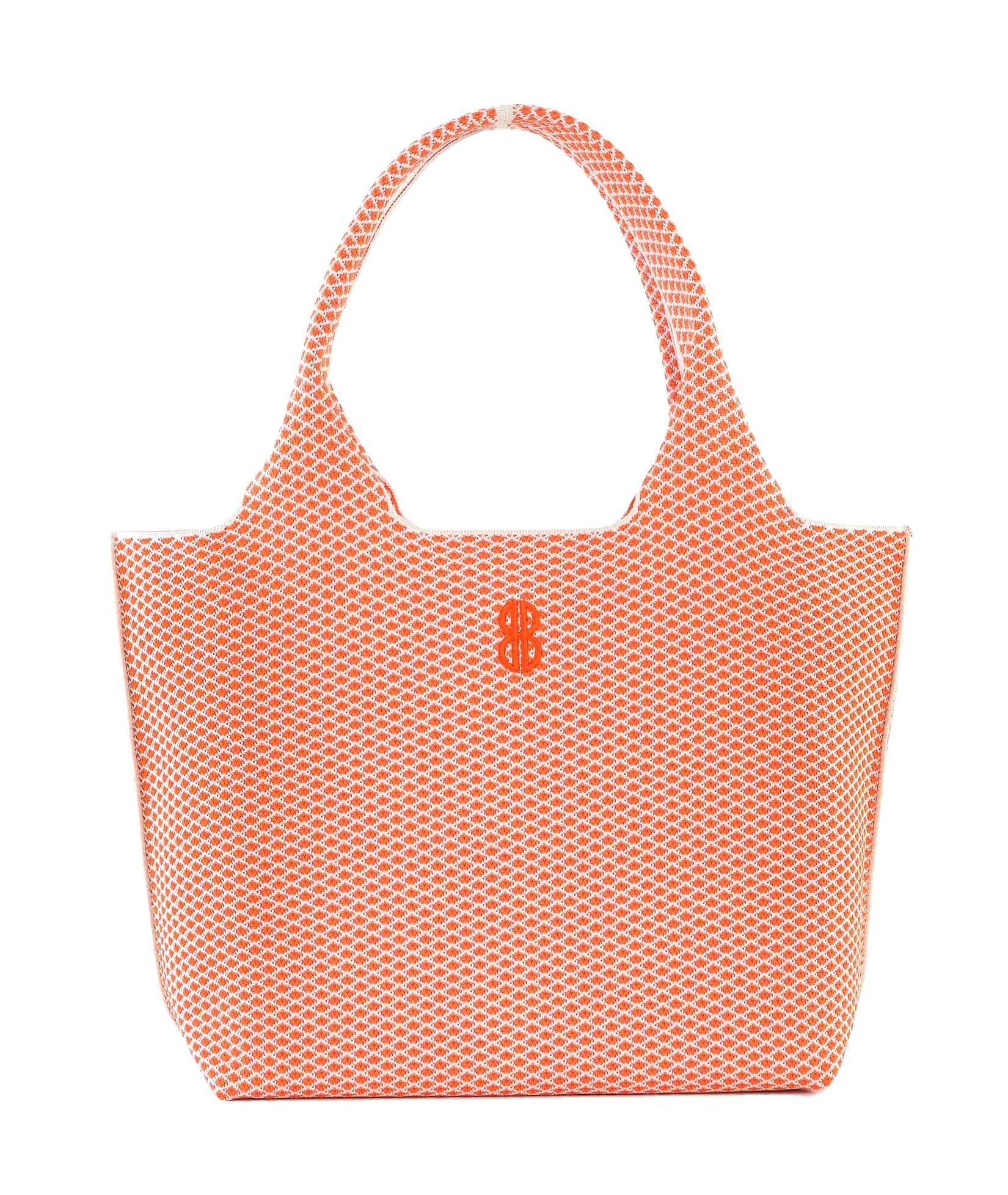 Sutton City Tote - Orange Diamond - Large