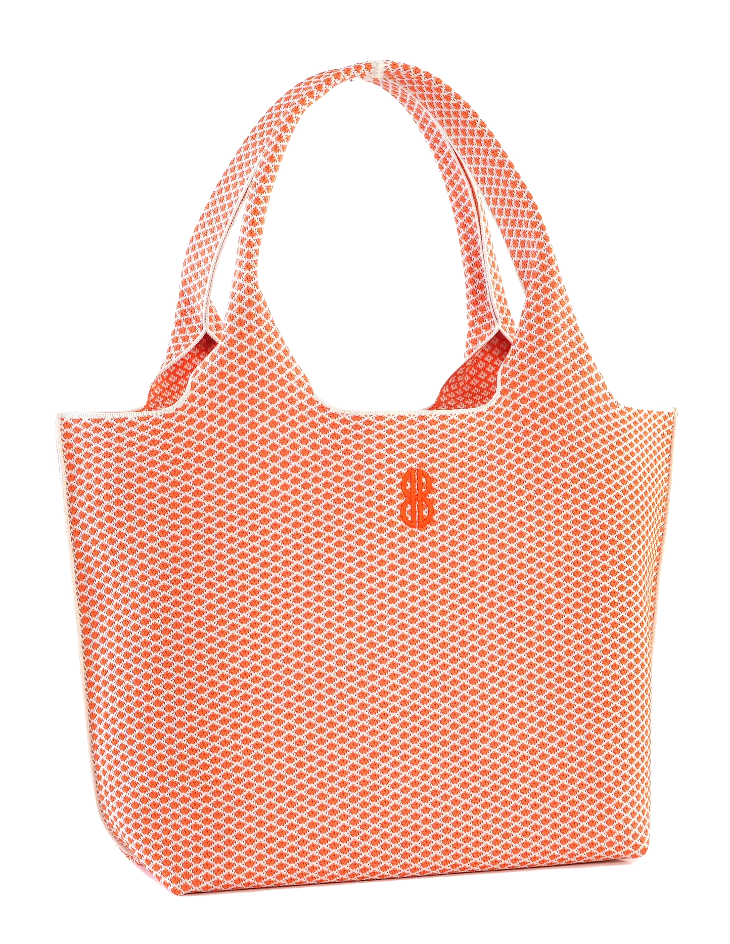 Sutton City Tote - Orange Diamond - Large