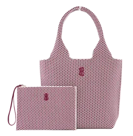 Sutton City Tote - Wine Diamond - Medium