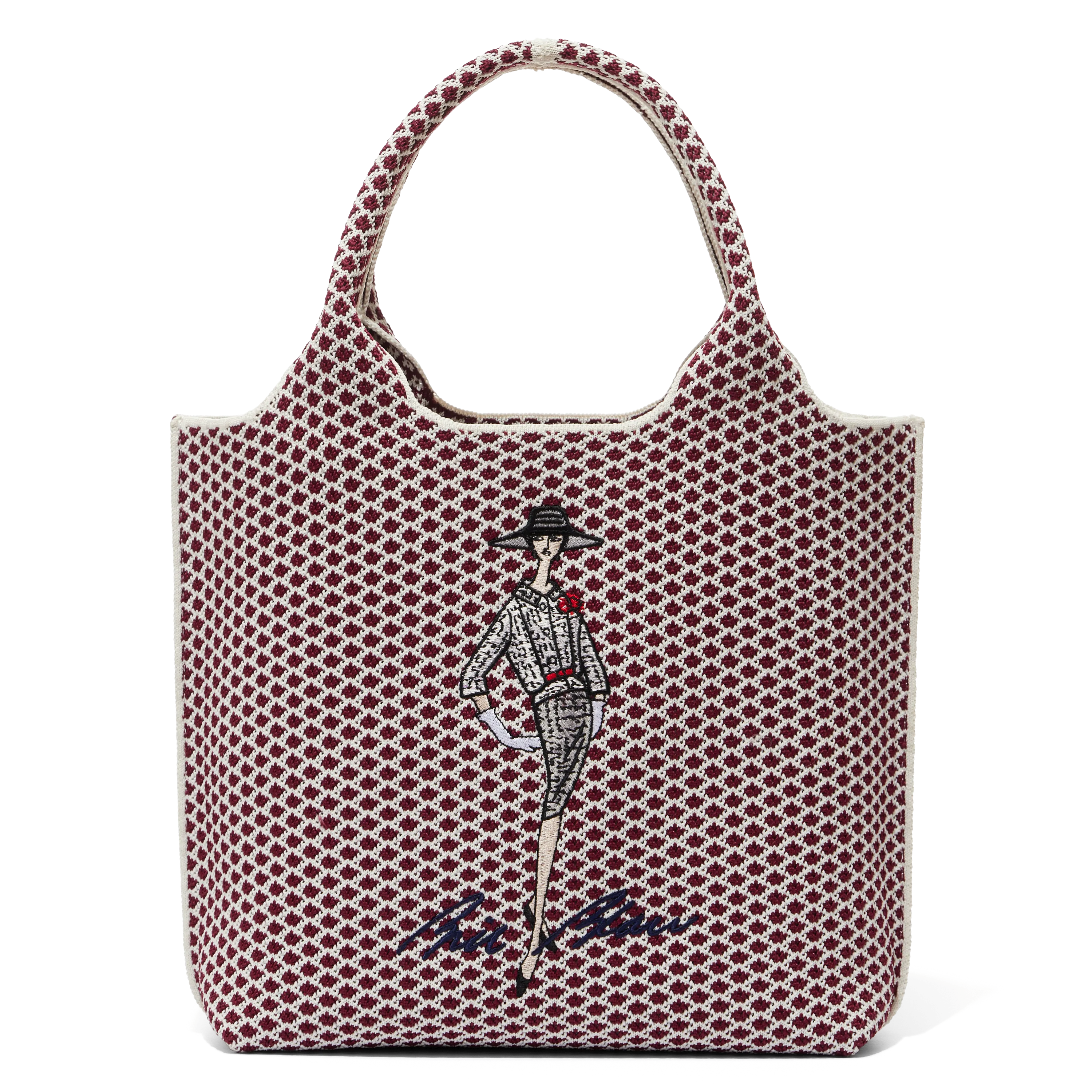 Sutton City Tote - Wine Diamond - Small