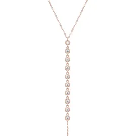 THIALH - Classic - Watery 18K Rose Gold plated Necklace