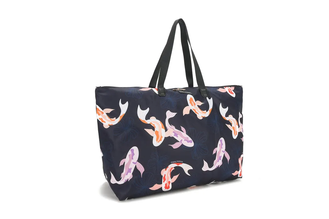 Tote Bag Tomoko Koi Navy