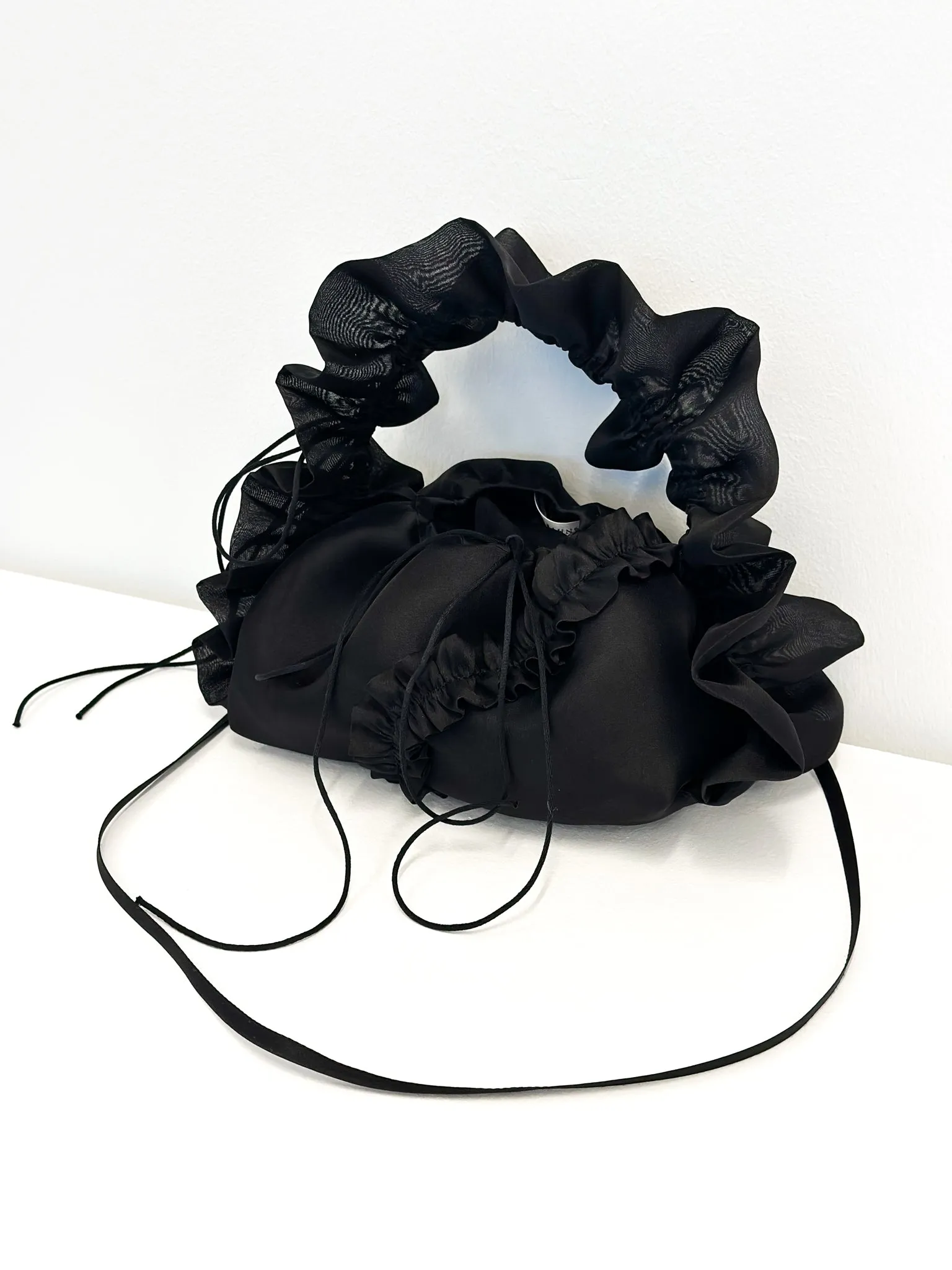 UMI | BAG GLAZED ORGANZA BLACK