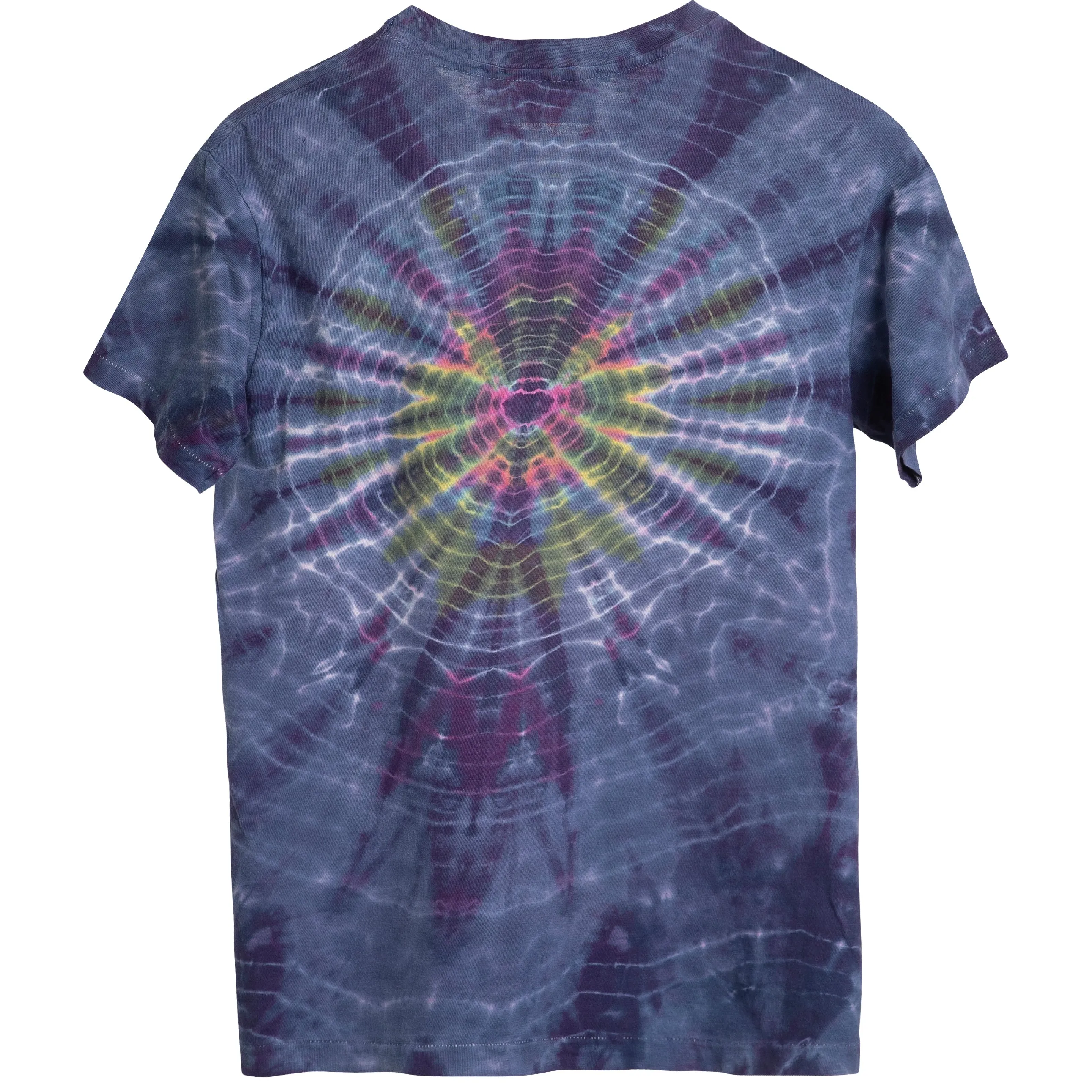 VINTAGE DEEP PURPLE TIE DYE TEE