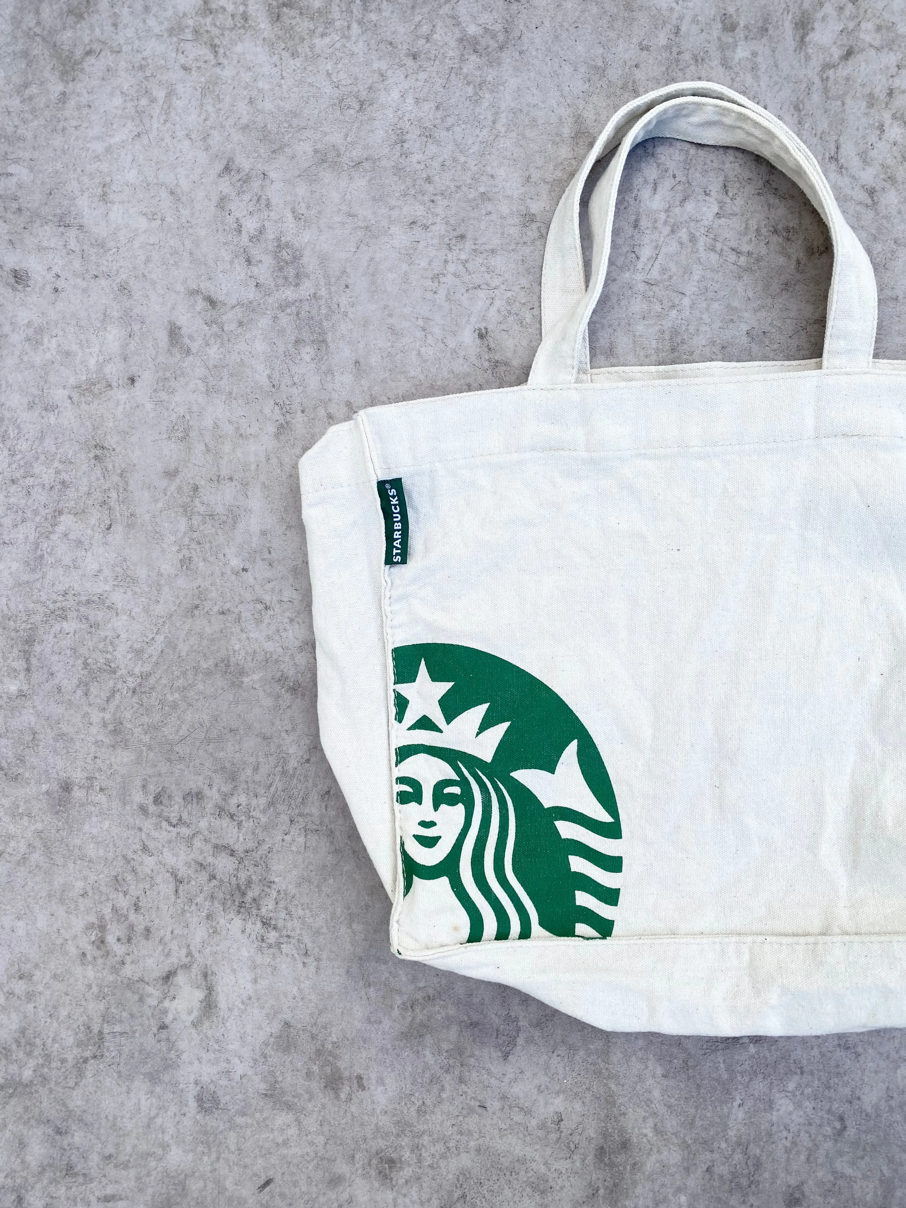 Vintage Starbucks Tote Bag