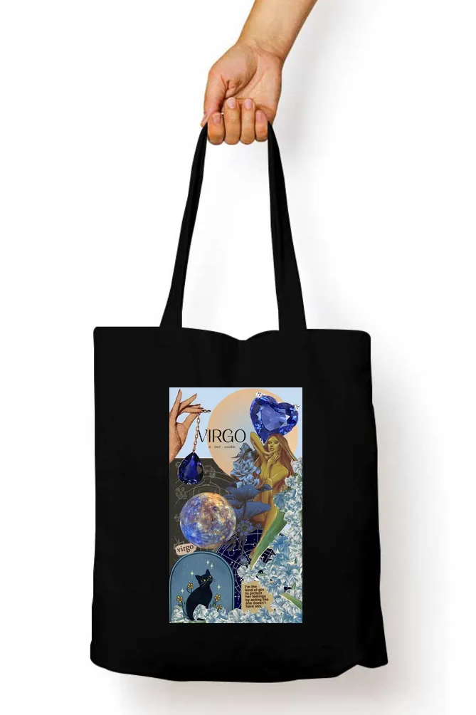 Virgo Zodiac Tote Bag