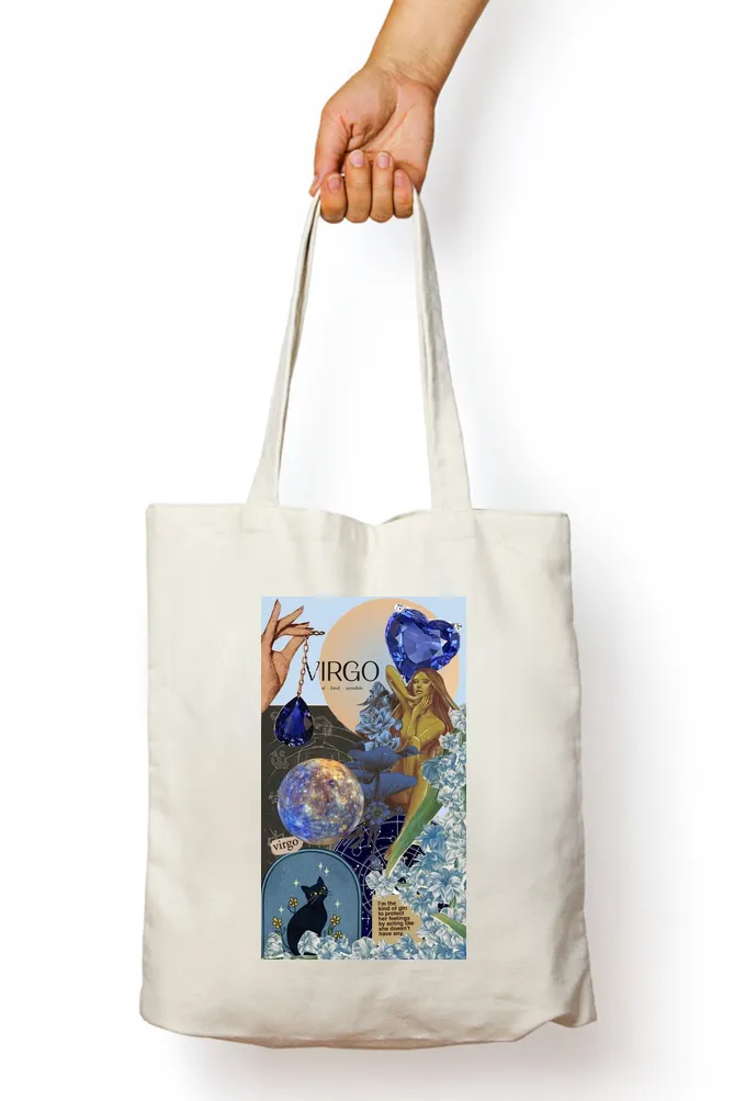 Virgo Zodiac Tote Bag