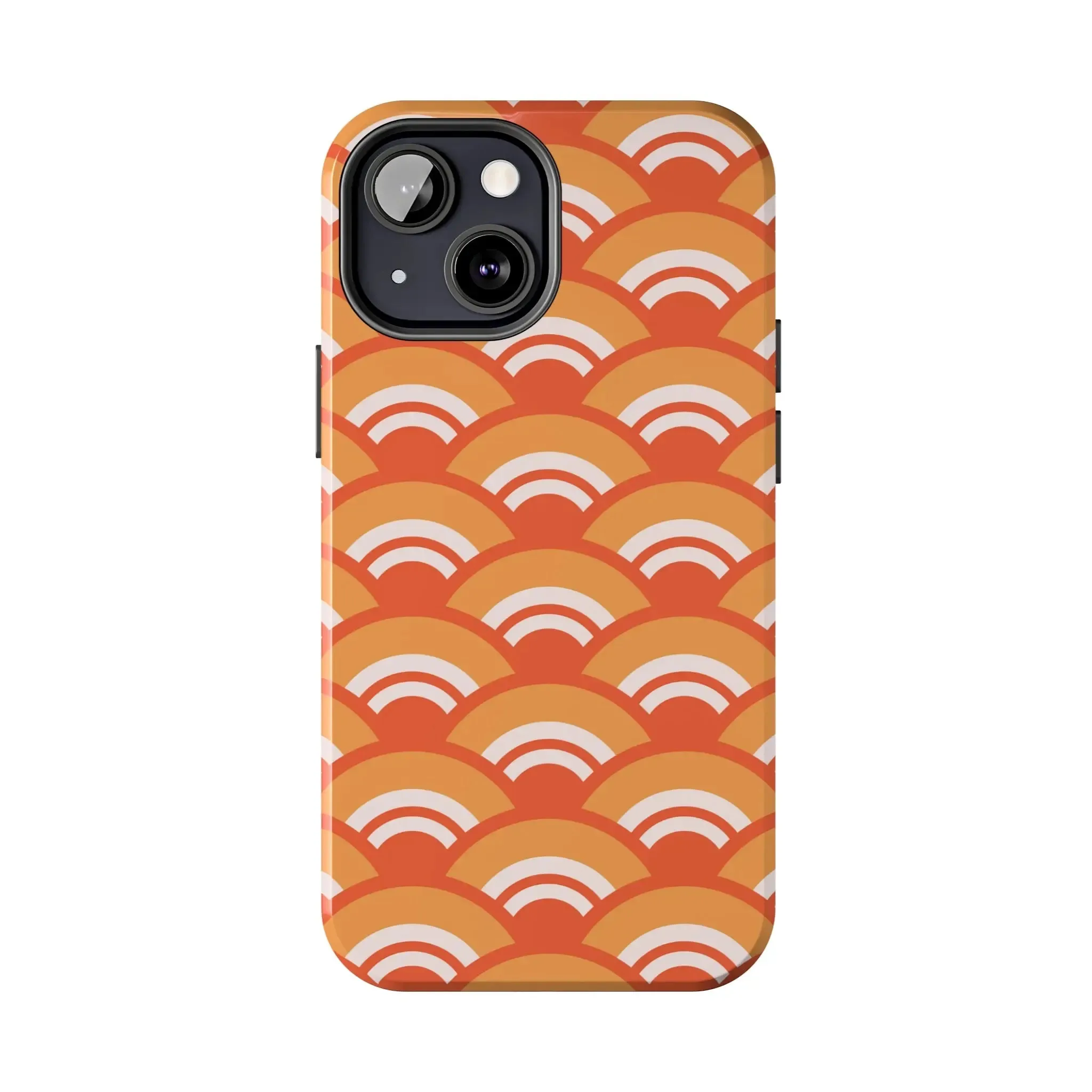 Wave Tide | Orange Abstract Case