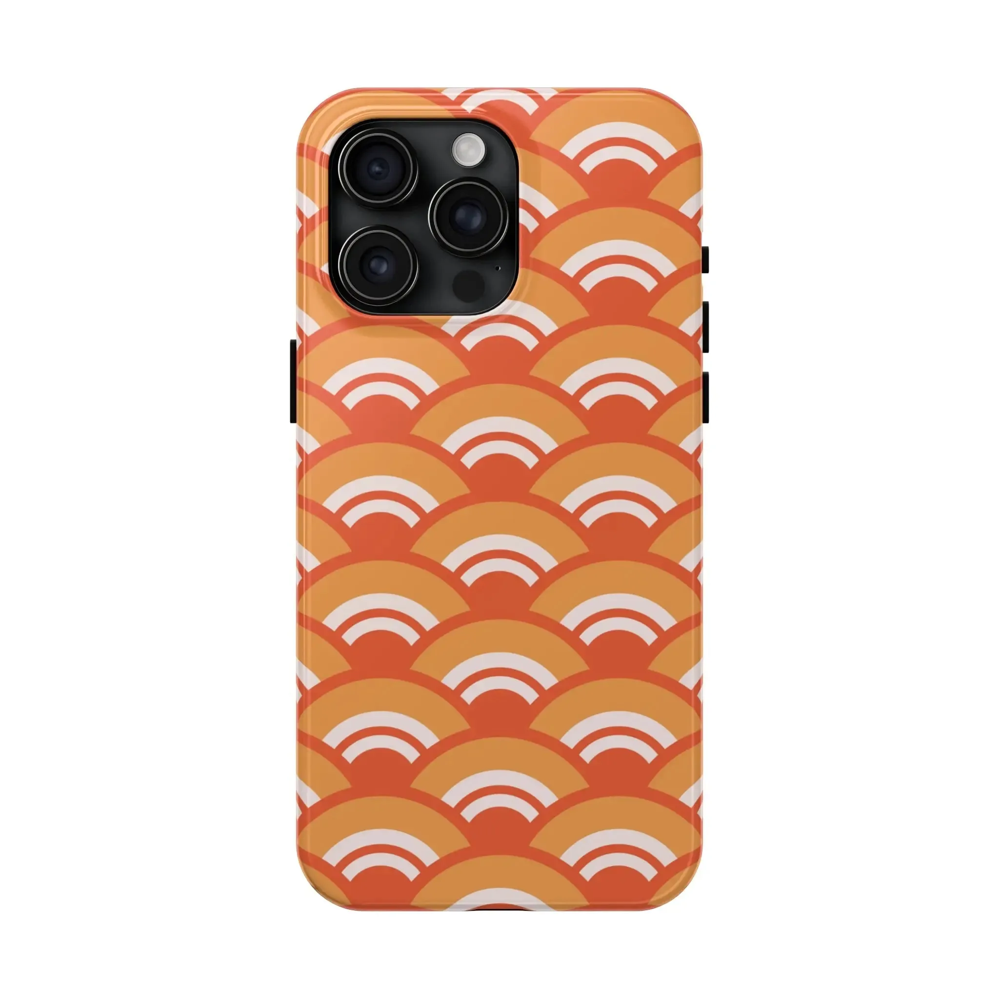 Wave Tide | Orange Abstract Case