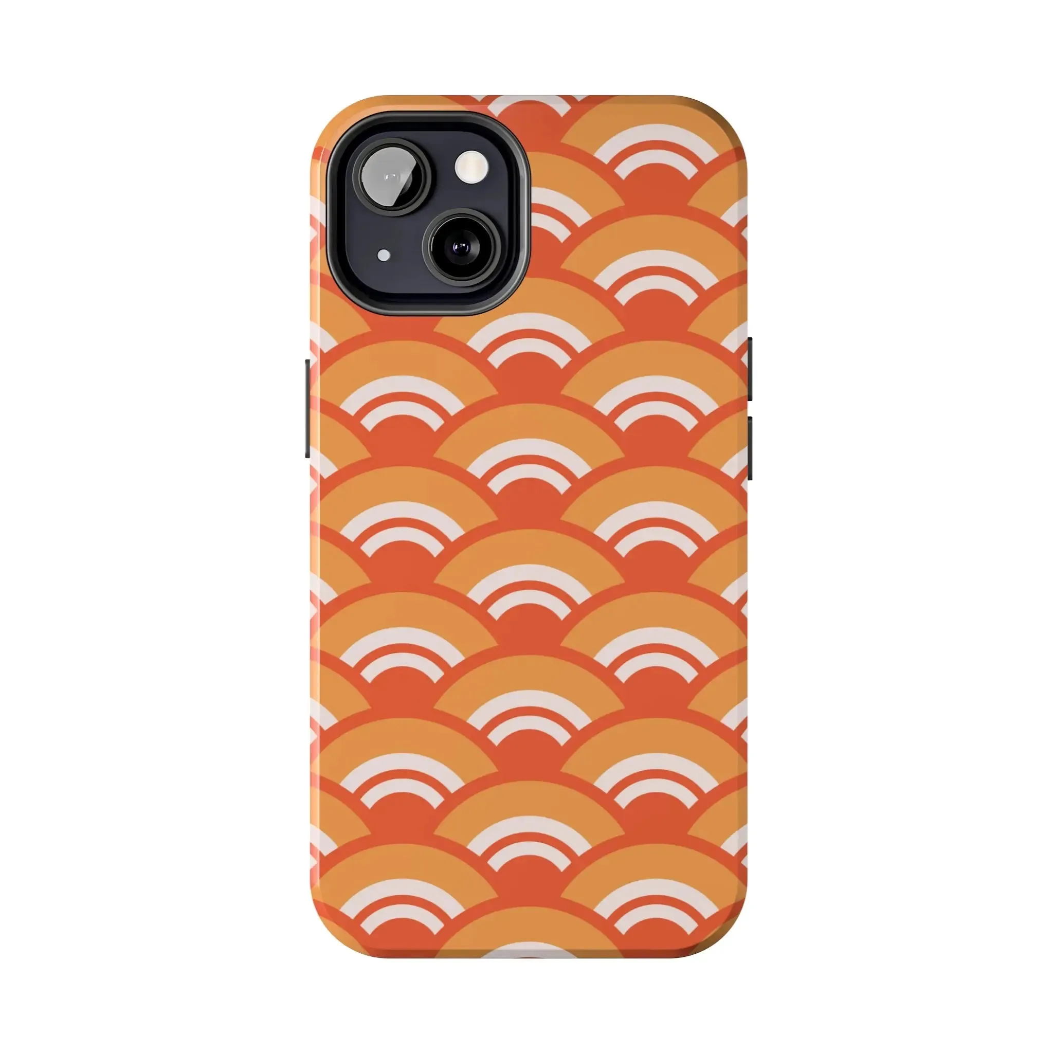 Wave Tide | Orange Abstract Case